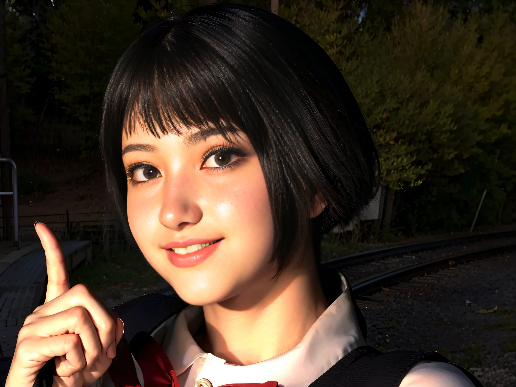 ((anxious, frightened)), (8k, highest quality, masterpiece: 1.2), (realistic, photorealistic: 1.37), ultra-detail, highest quality, ultra-high resolution, professional lighting, photon mapping, radiosity, physically based rendering, cinematic lighting, night path, depth of field, focusing, sunbeams, good composition, (bokeh: 1.2), 1 girl, ( Full body),(mouth closed),beautiful eyes,pose,constriction,sailor suit,black hair,unkempt hair,long hair fluttering in the wind,(ulzzang-6500:1.2) mix4, hiqcgbody