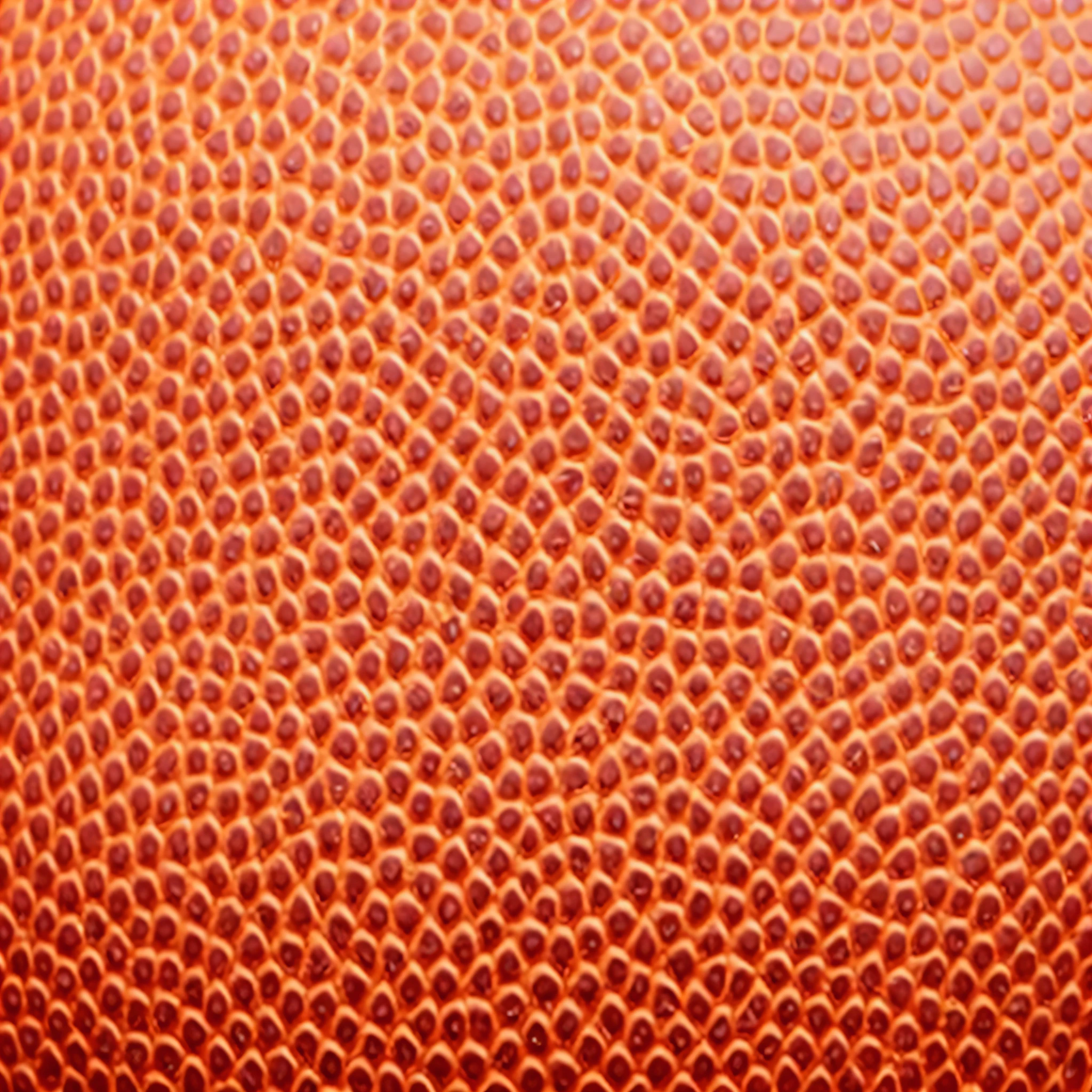 closeup of a basketball texture with a pattern of small dots, basketball, basketball ball, baked bean skin texture, stipple, textured plastic, highly detailed texture, stipples, hyperdetailed texture, from then on a basketball, detailed texture, highly detailed textures, shiny textured plastic shell, very detailed texture, skin grain detail, high resolution texture, fine grain texture