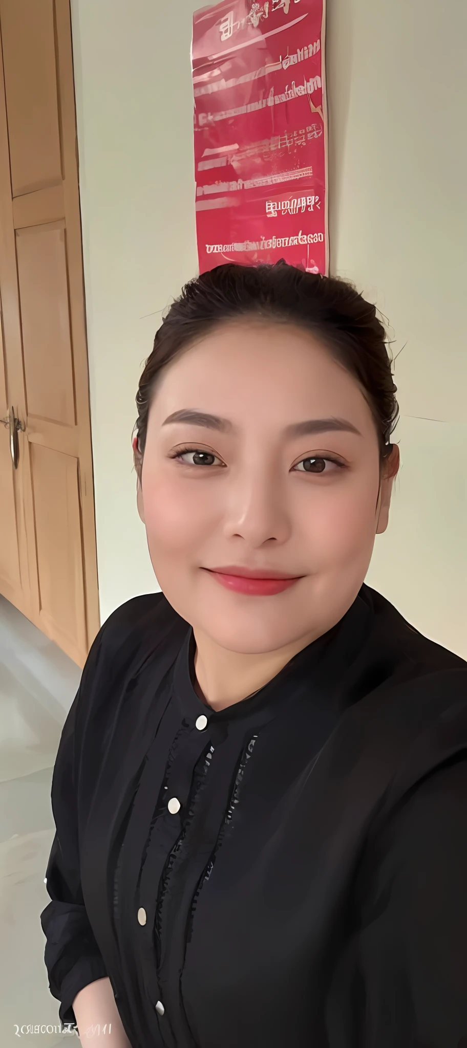 ((Night, Realistic Light, Best Quality, 8K, Masterpiece: 1.3)), 1girl, Slim Beauty: 1.4, Abs: 1.1, (Brown hair, Mid breasts: 1.3), Silver silk dress: 1.2, bathroom, super fine face, delicate eyes, double eyelids, smile,