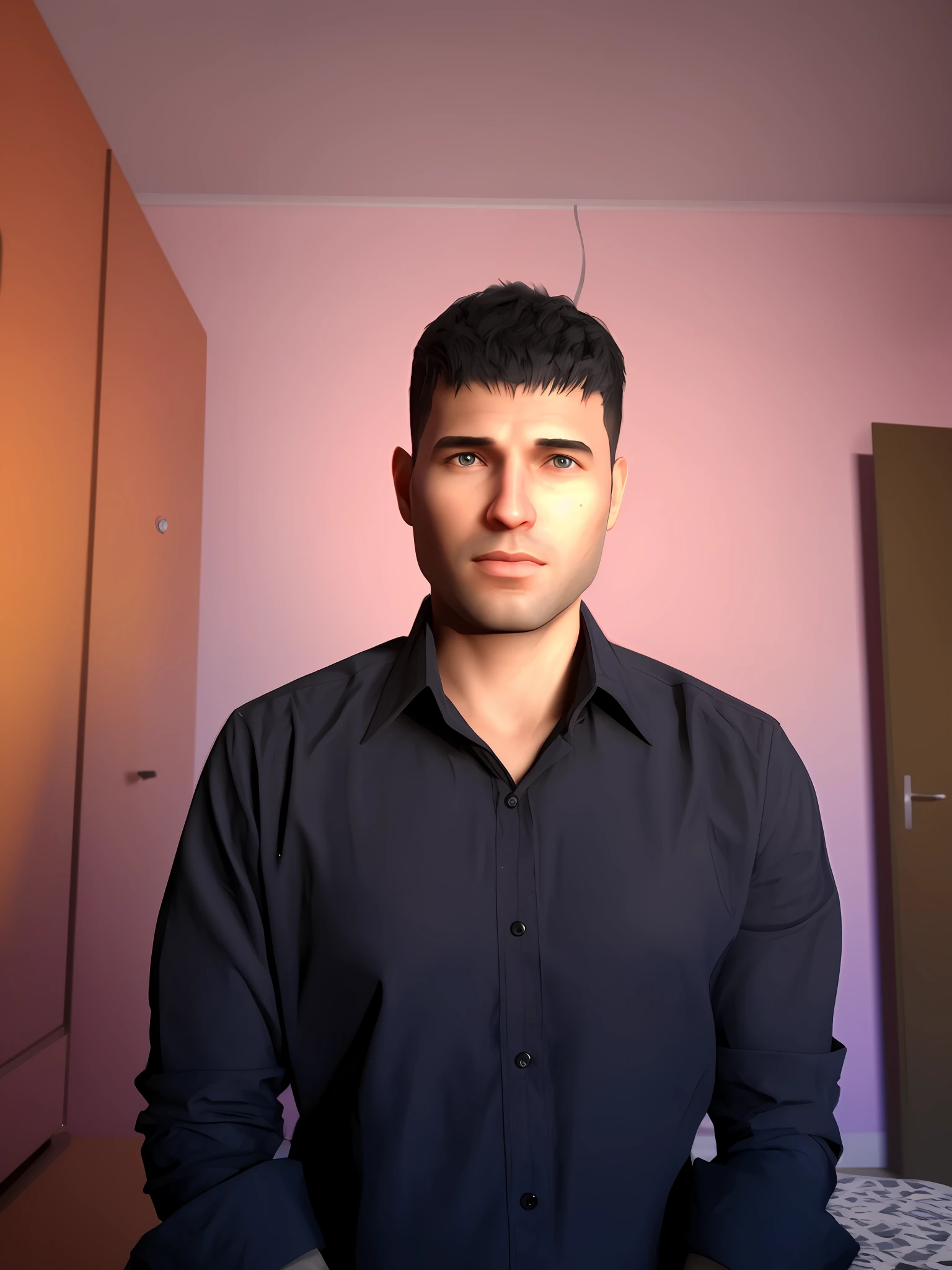 Create an ultra-realistic 3D avatar with this image