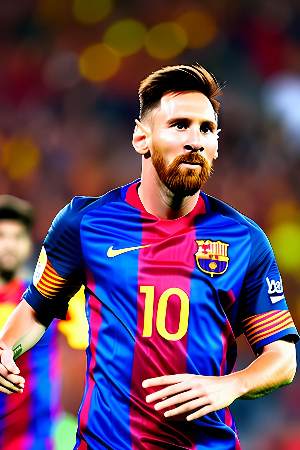 Messi 1 millionaire boy in the Barcelona team 3d or 4k