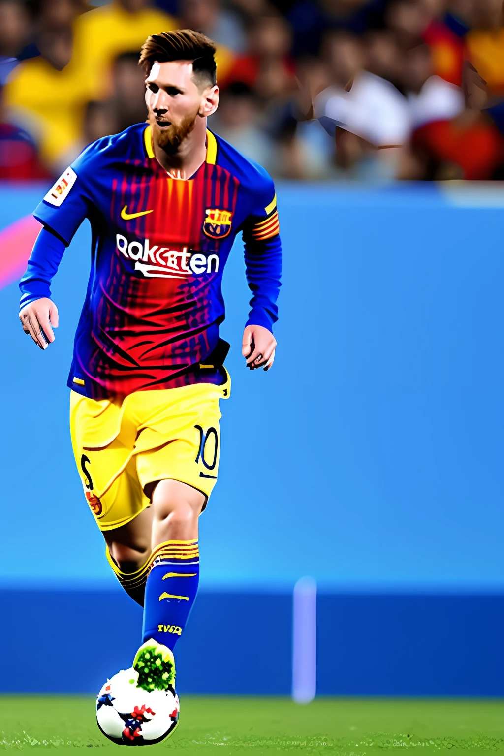 Messi 1 millionaire boy in the Barcelona team 3d or 4k
