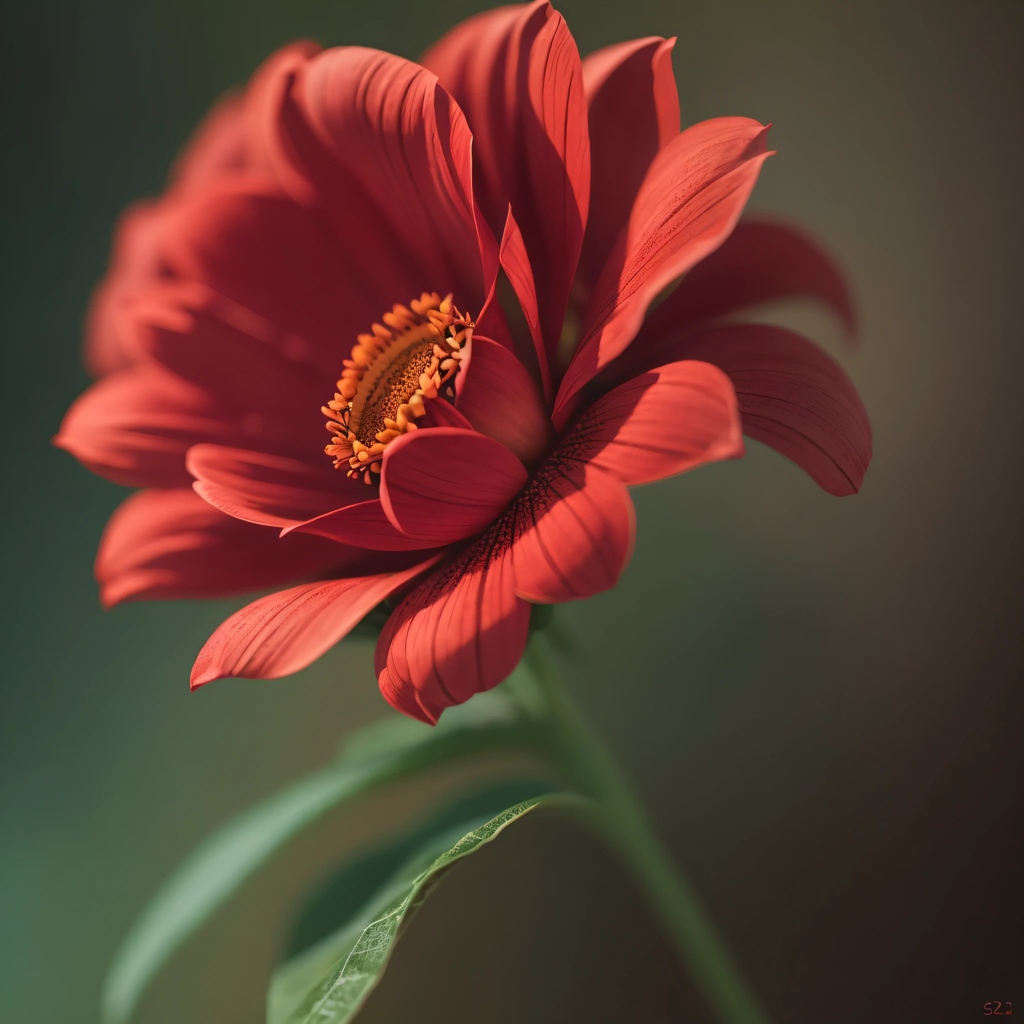 hyper realistic red flower --auto --s2