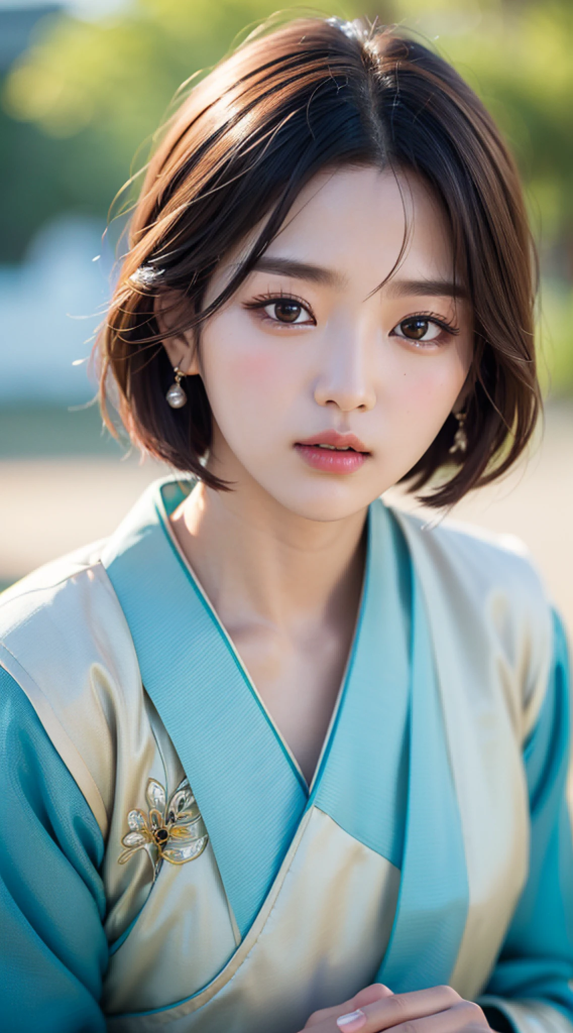 (gyeongsan:1.5), close up, masterpiece, best quality, raw photo, photorealistic, face, incredibly absurdres, beautiful girl, cute, short hair, depth of field, highres, ultra-detailed, finely detail, extremely detailed, extremely detailed eyes and face, sharp pupils, realistic pupils, sharp focus, ccinematic lighting