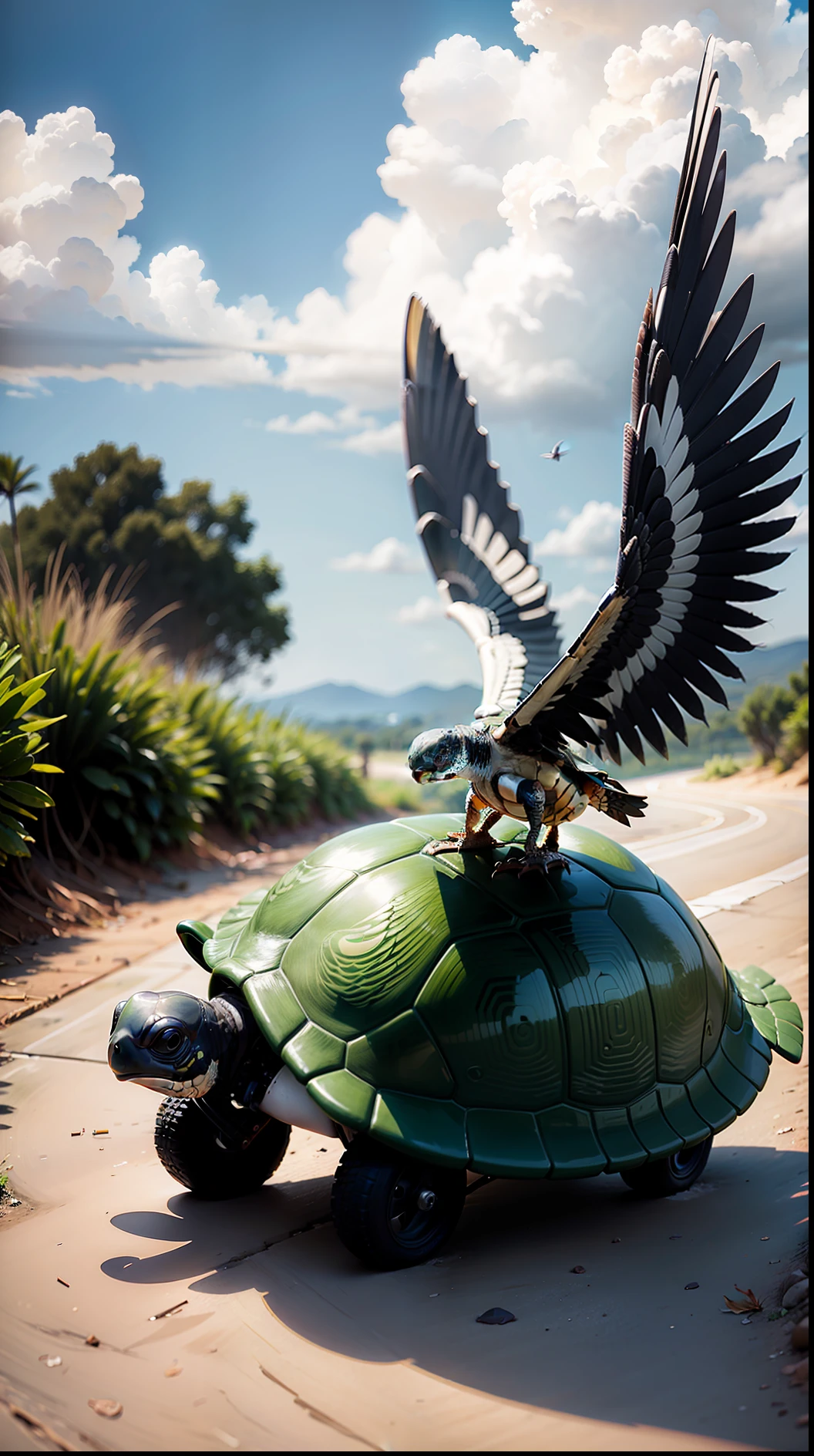 turtle has a wing --auto --s2