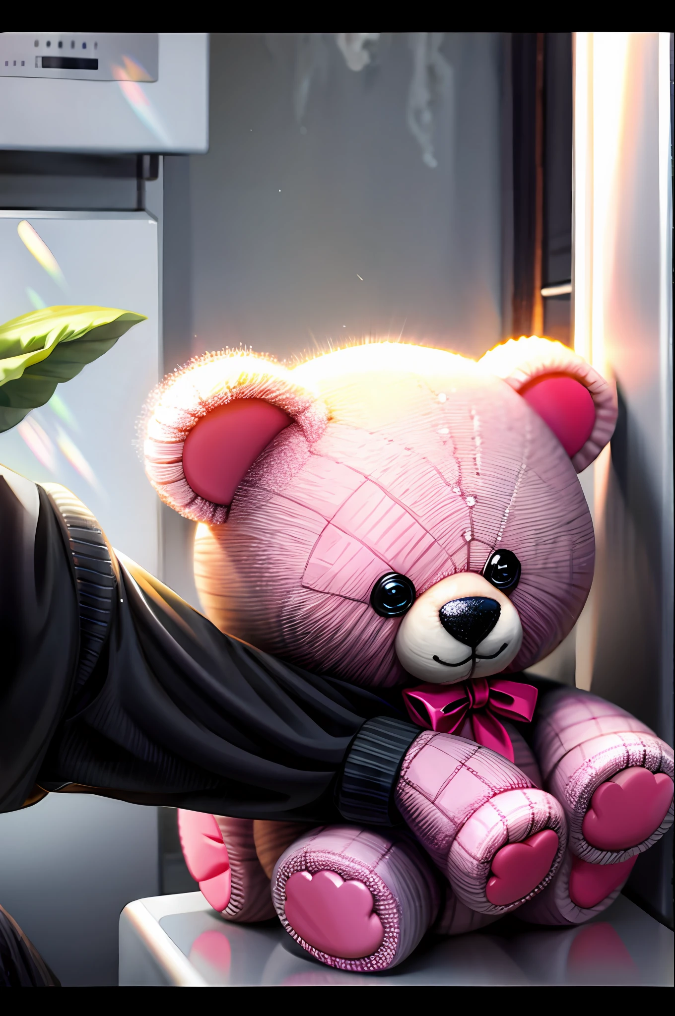 Pink teddy bear