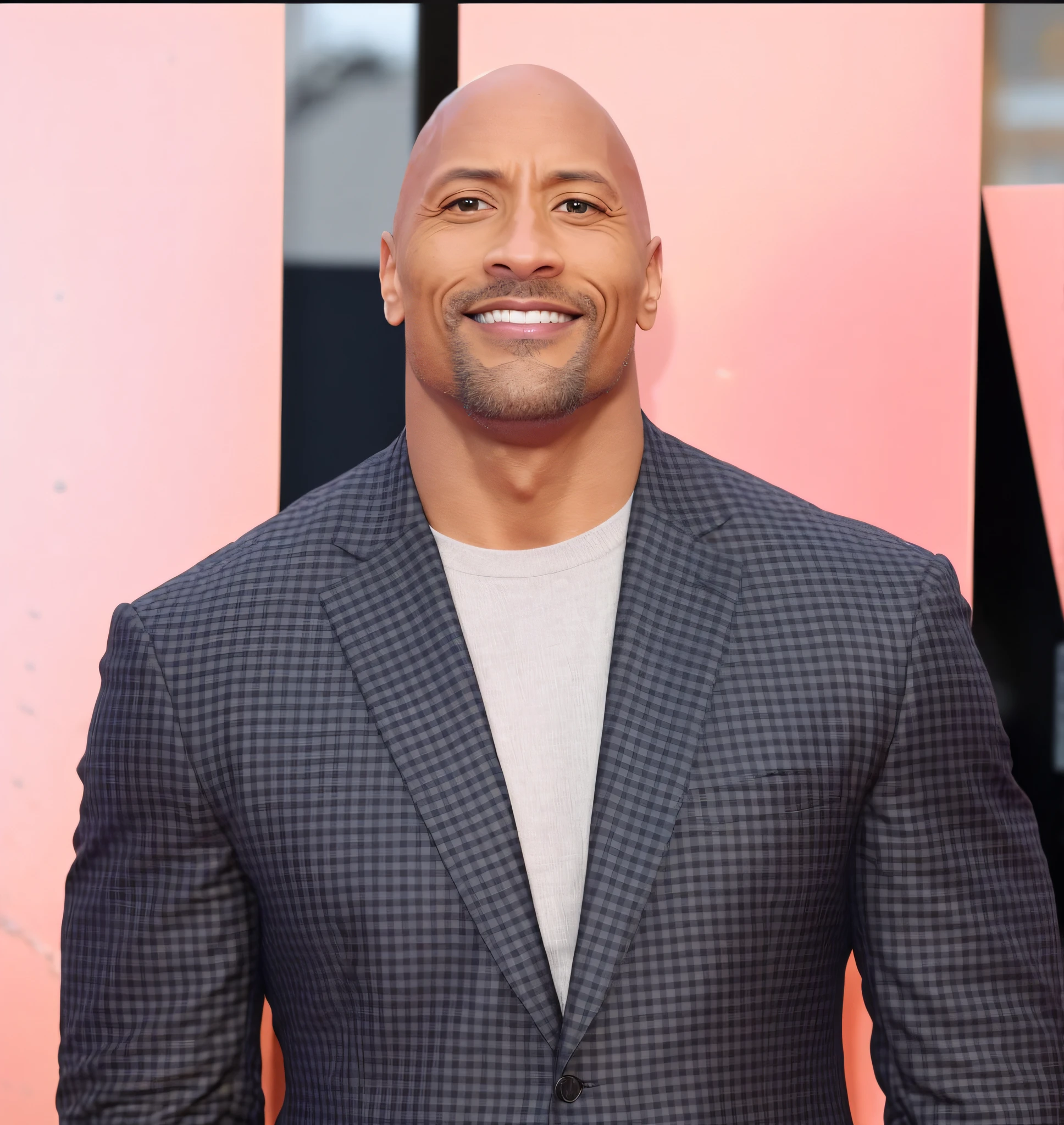 a close up of a man in a suit smiling at the camera, dwayne johnson, dwayne the rock johnson, the rock, a portrait of dwayne johnson, portrait of dwayne johnson, dwayne johnson as god of war, starring dwayne johnson, dwayne johnson in family guy, dwayne johnson as samurai, dwayne johnson as harry potter, dwayne johnson as batman, dwayne johnson as spiderman