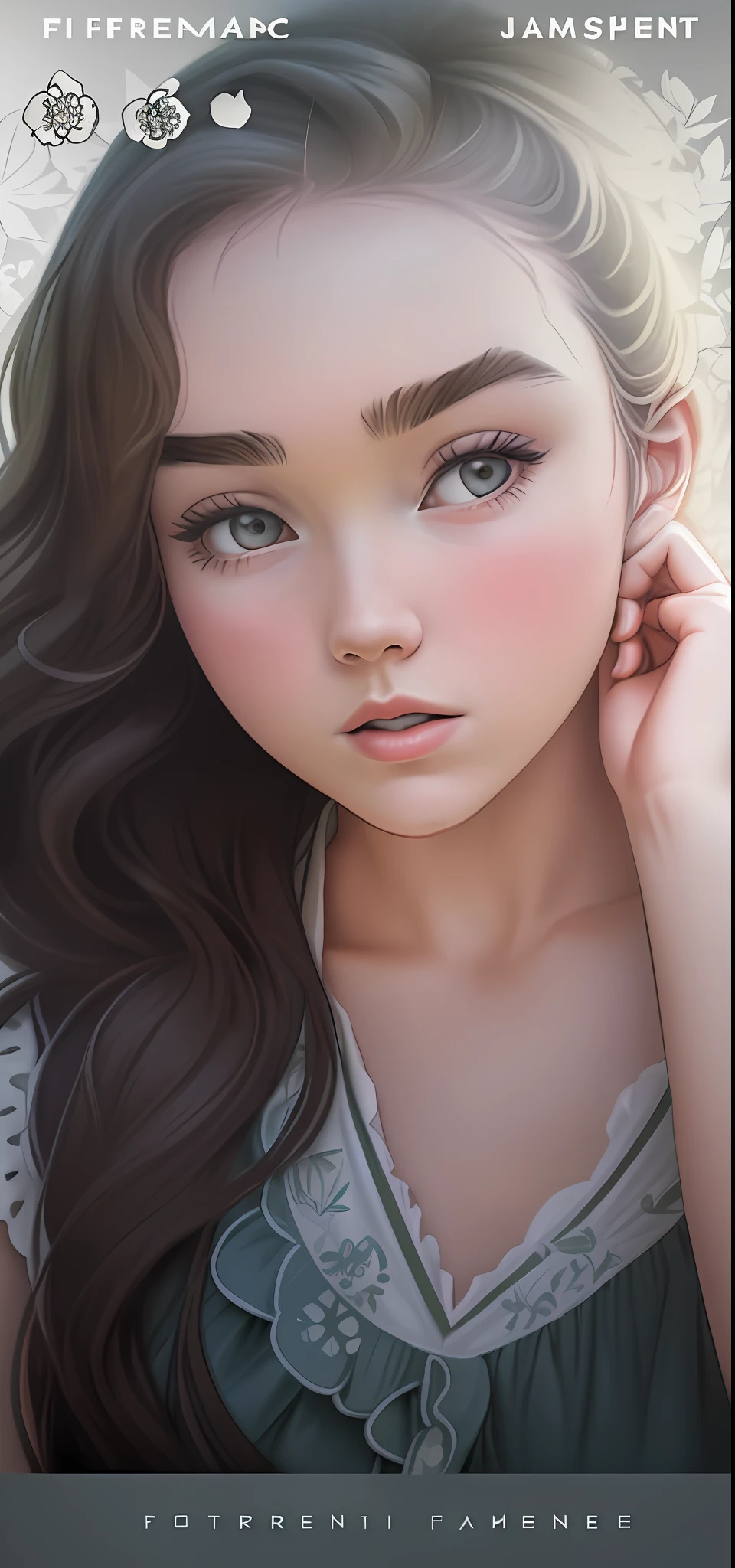 masterpiece, line art of a female character, Florence Pugh shocked expression, detailed country garden background, Art Deco designs,
style by double exposure, no shading, for coloring page, white space, no shadowing,