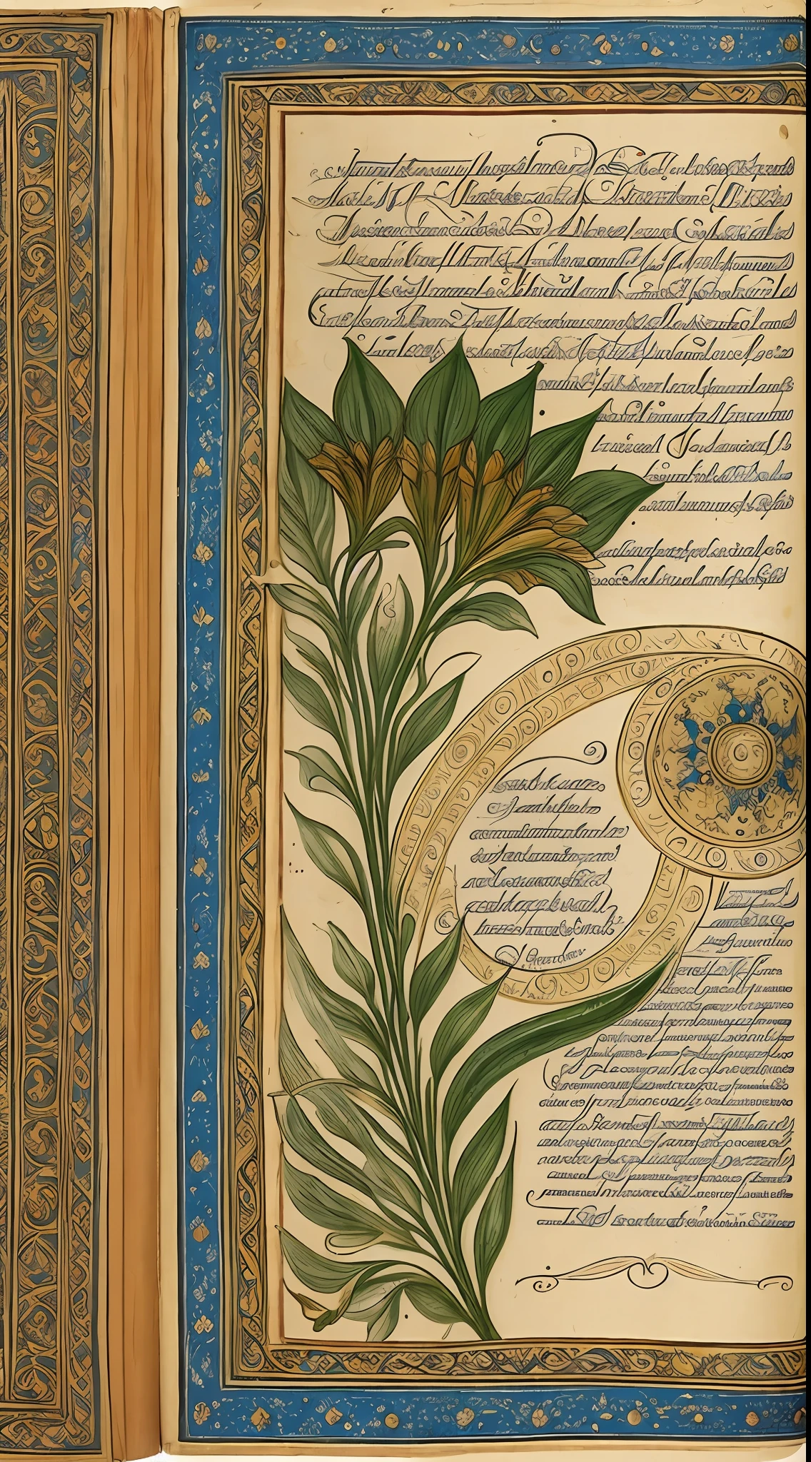 ((best quality)), ((masterpiece)), (detailed), Voynich Manuscript