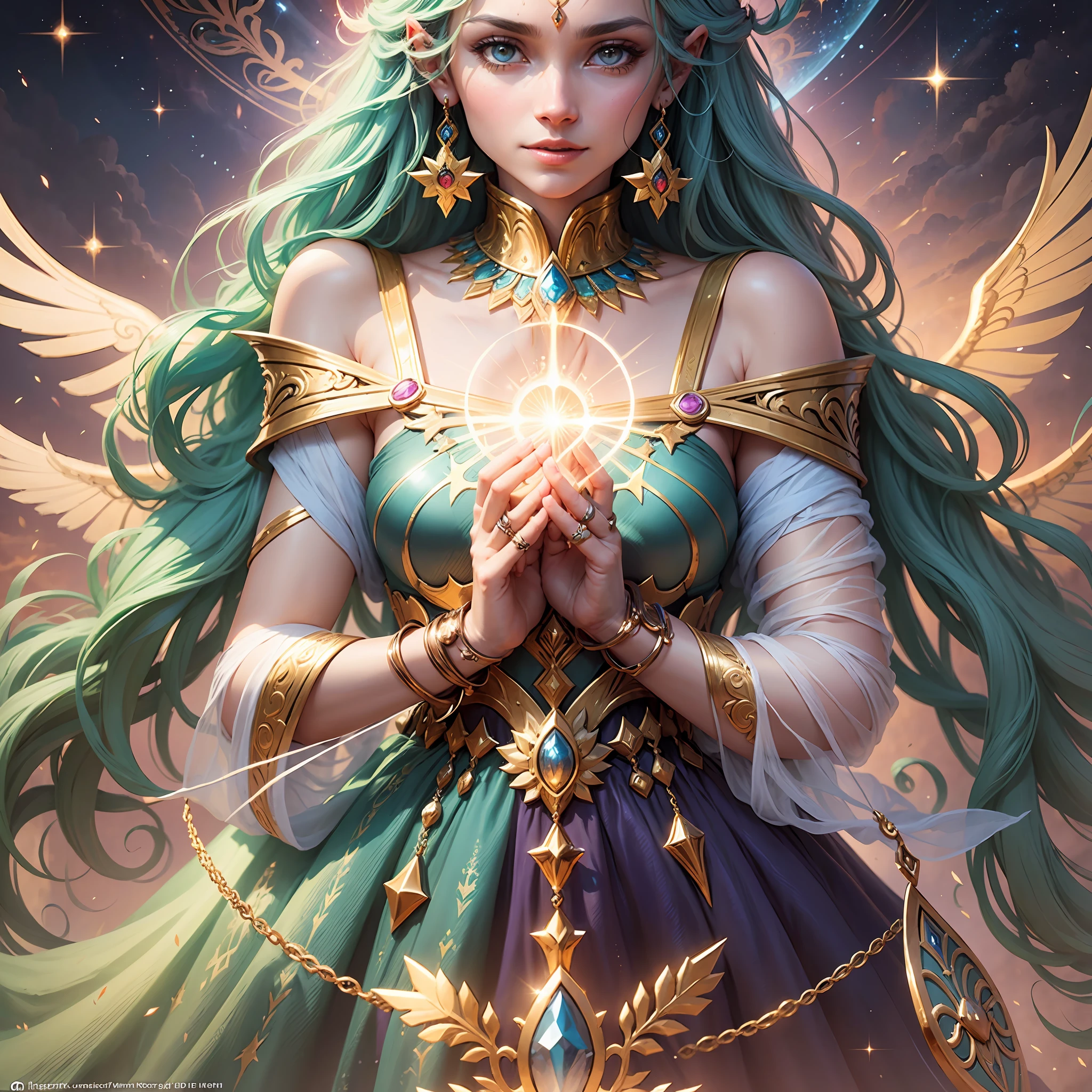 Once upon a time, there was a charming being named Prospera, a devout believer in God, who possessed an extraordinary gift. She had a deep faith in the divine, which strengthened her connection to the universe. Through her unwavering trust in God's guidance, Prospera discovered the power within herself to manifest gold effortlessly, drawing immense wealth and abundance into her life.
As Prospera walked through life, she carried her faith like a shining beacon, illuminating the path of prosperity before her. Every step she took was imbued with a deep sense of gratitude and humility, recognizing that her abilities were a divine blessing. People marveled at her radiant spirit, seeing in her an embodiment of God's love and provision.
Guided by the Law of Attraction and driven by her unwavering faith, Prospera has become a living testimony to the infinite blessings that await those who trust in God's abundant grace. With each interaction, she offered kindness, compassion, and generosity, lifting others up and awakening hope in their hearts.
Prospera's journey was a testament not only to the power of belief, but also to the divine connection between her and God. Through her faith, she discovered that her purpose was not just to accumulate wealth, but to be a conduit of God's blessings, spreading joy and prosperity to everyone around her.
And so, the story of Prospera, the faithful manifestation of God's abundance, continues to inspire generations, reminding us of the extraordinary miracles that unfold when we align our hearts with faith and trust in divine providence. --auto --s2