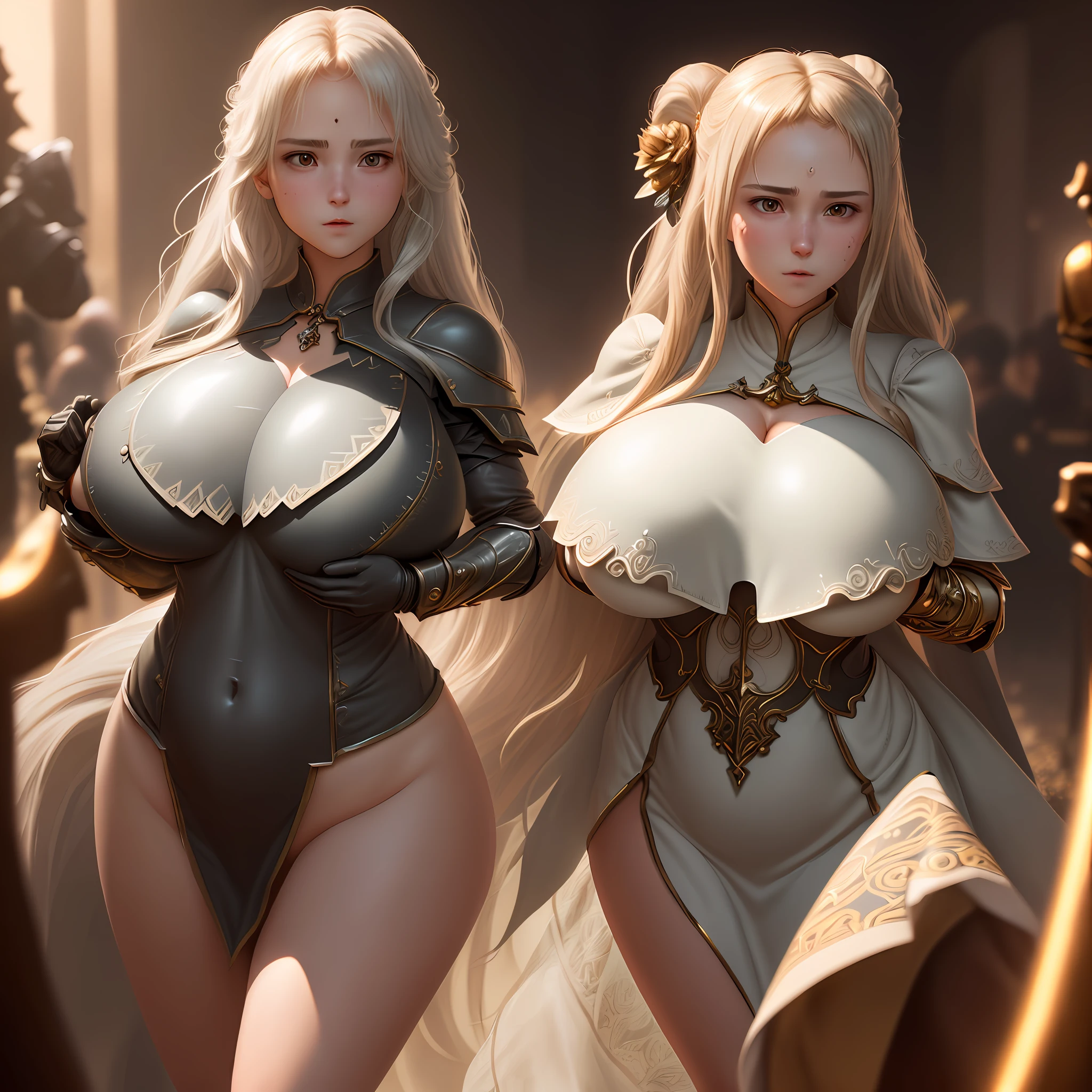 Breasts larger than torso, huge breasts, crazy swollen breasts, super long hair, long legs, detailed face, very delicate skin, (oppai:1.9) breast size, chest shot upwards, sexy period costume, bright colors, concerned facial expressions, (realistic: 1.5), shiny skin. octane rendering, (unparalleled masterpiece, ultra-realistic 8k CG, dramatic, ray tracing, HDR:1.2), (best quality), fantastical, atmospheric, extremely detailed, intricate, ultra-detailed, harsh lighting, (specular illumination: 1.4), (realistic face: 1.2), (skin dents: 1.3), (1 girl:1.4), ()