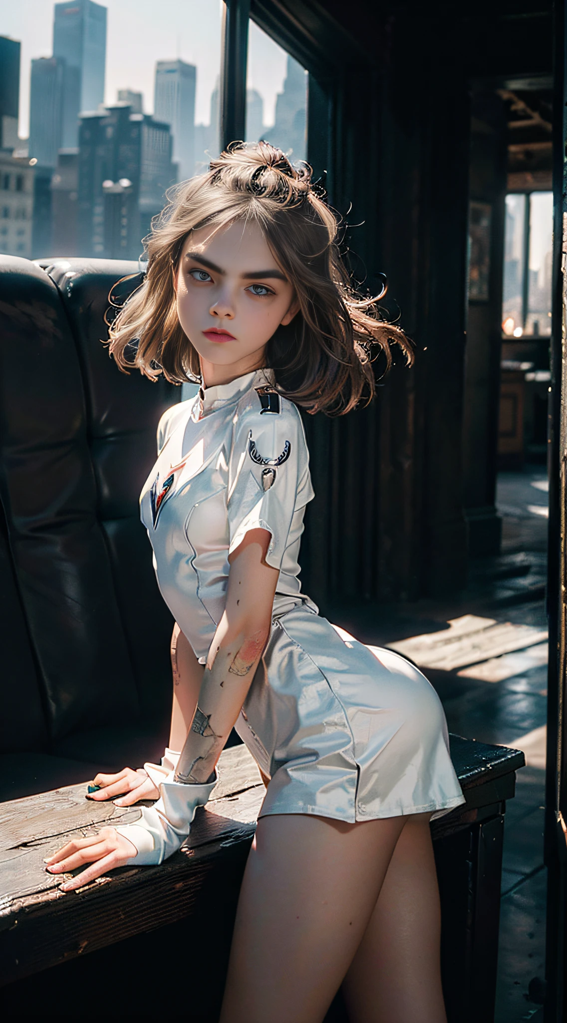 (((Cara Delevingne: 1.1)))), ((())))), (real)))) photography, masterpiece, best quality, one girl, slender waist, best quality, pale skin, sulyuaska langle, plug suit 02, (realistic)))))photo,(extreme detail CG Unity 8K wallpaper, masterpiece, highest quality), (exquisite lighting and shadows, very dramatic graphics, Cinematic lens effect), (girl in white Spider-Man costume, from parallel universes, city skyline in background, dynamic pose), (excellent detail, outstanding lighting, wide angle), (excellent rendering, enough to stand out in its class)