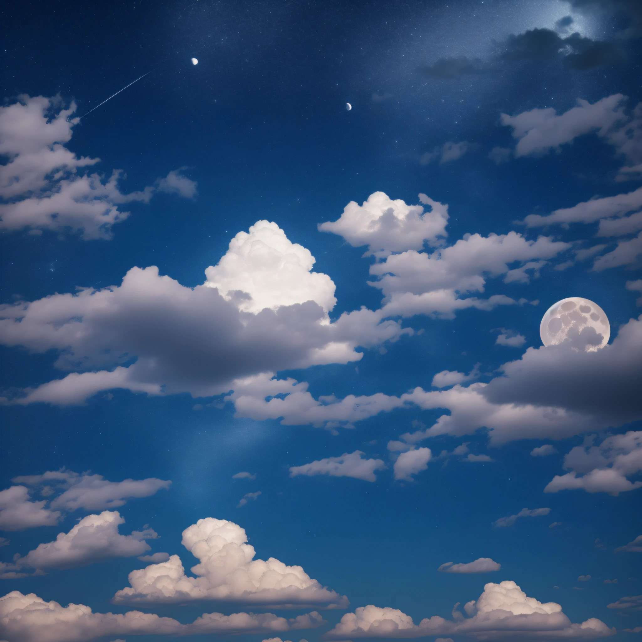 sky clouds night full moon --auto --s2