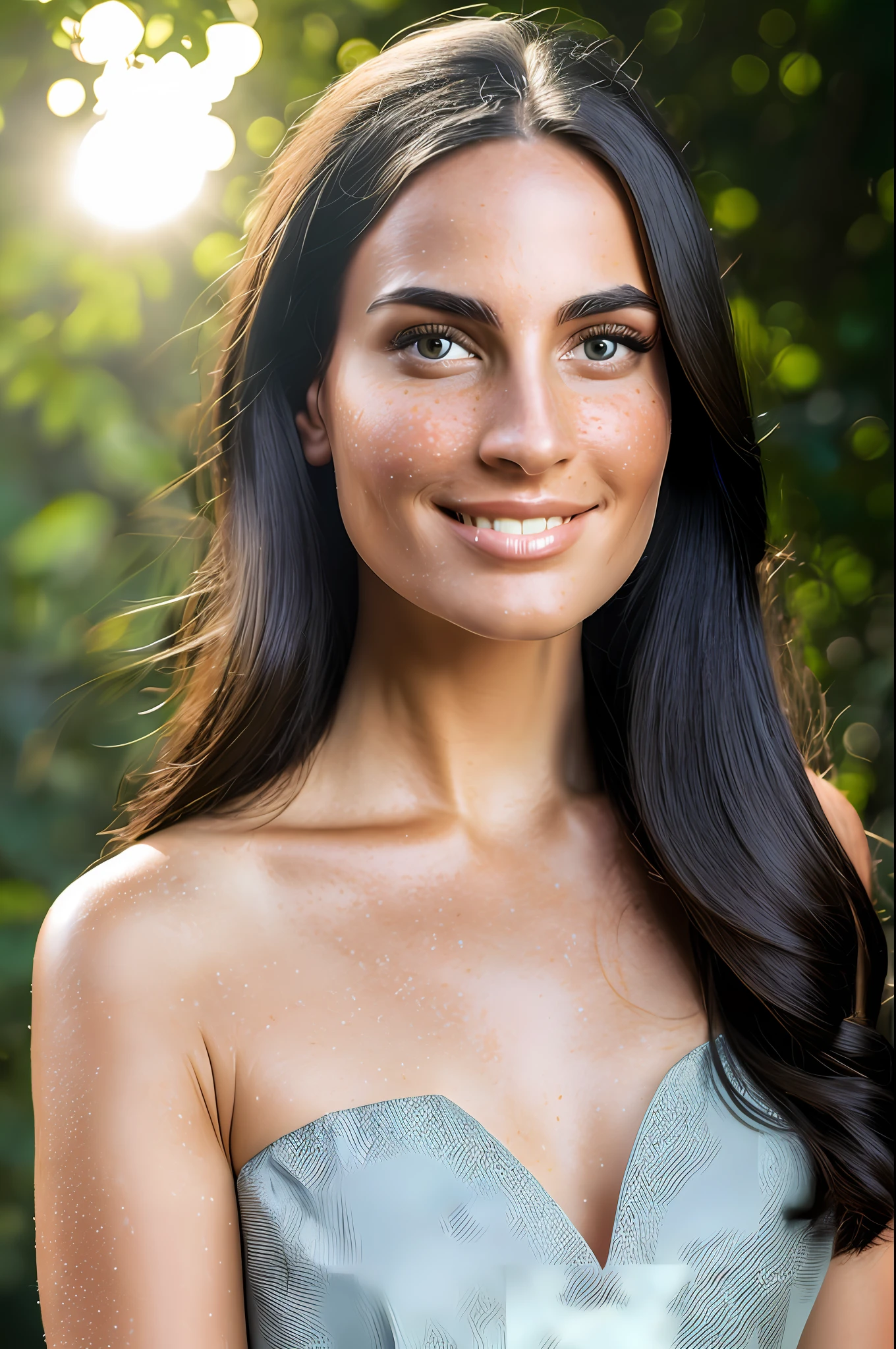 Zeiss_style, masterpiece, best quality, super detailed, high resolution, very detailed, 8k uhd, (Skin wrinkles: 0.9), (fidelity, fidelity: 1.5), (highly detailed skin: 0.9), (visible pores: 0.6), Clearly visible pores, real skin texture, ((a woman, soil, upper body,)), dress, street, night, ((detailed face)), (freckles: 0.8), (natural light), amazing, photon mapping, radiosity, amazing physically-based rendering, fine detail, best, high quality, RAW Photo, (Bokeh: 1.2), Realistic, (Depth of Field: 0.5),(Detail Clothing Features), real skin,(dynamic pose: 0.6), (skindentation), (((outdoor))),purererosface_v1, round face, black hair, long hair, social clothing
