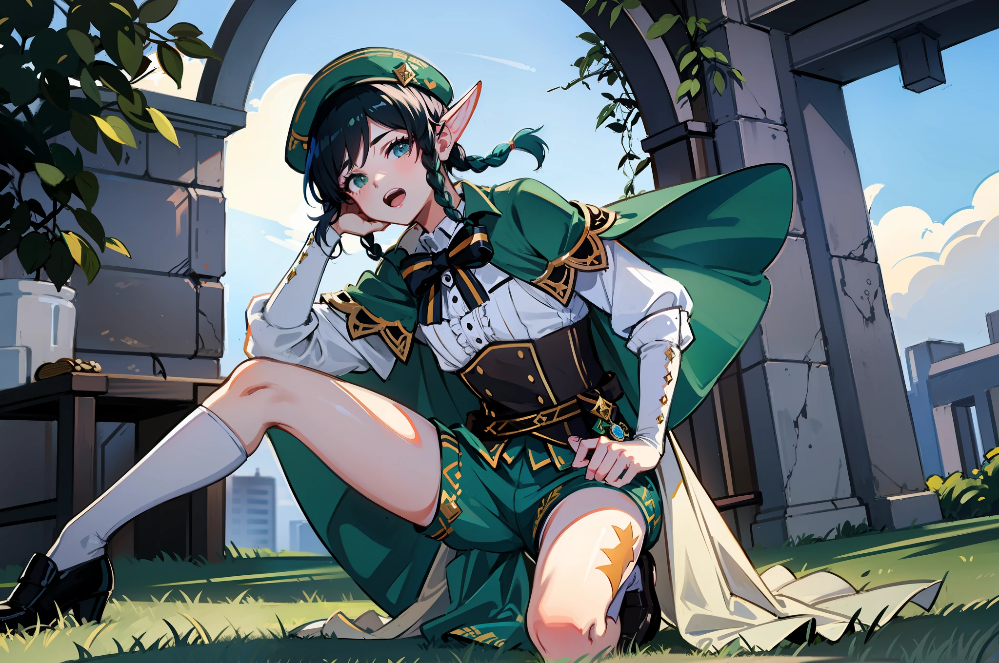 Green cape