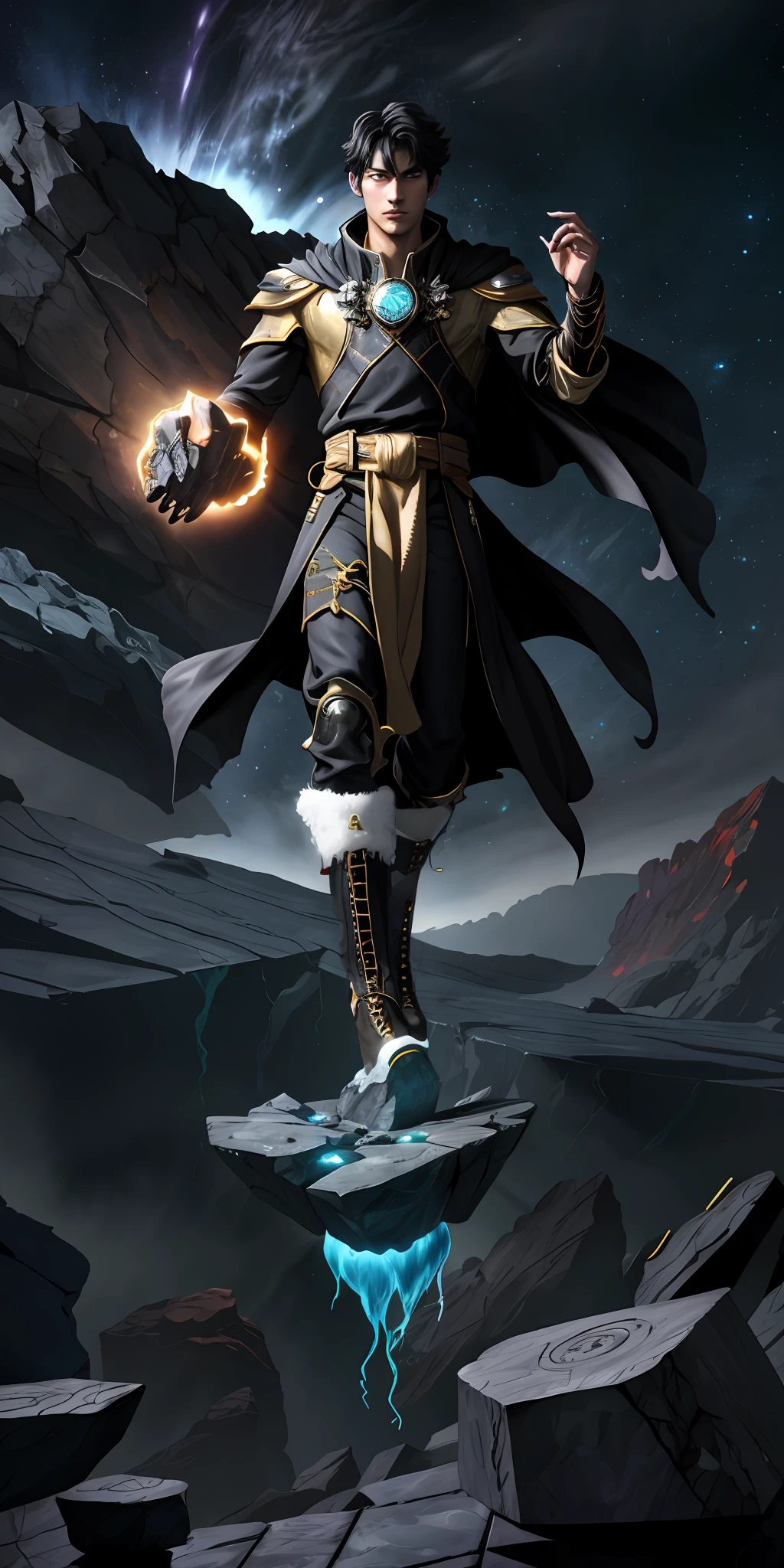 Black boots