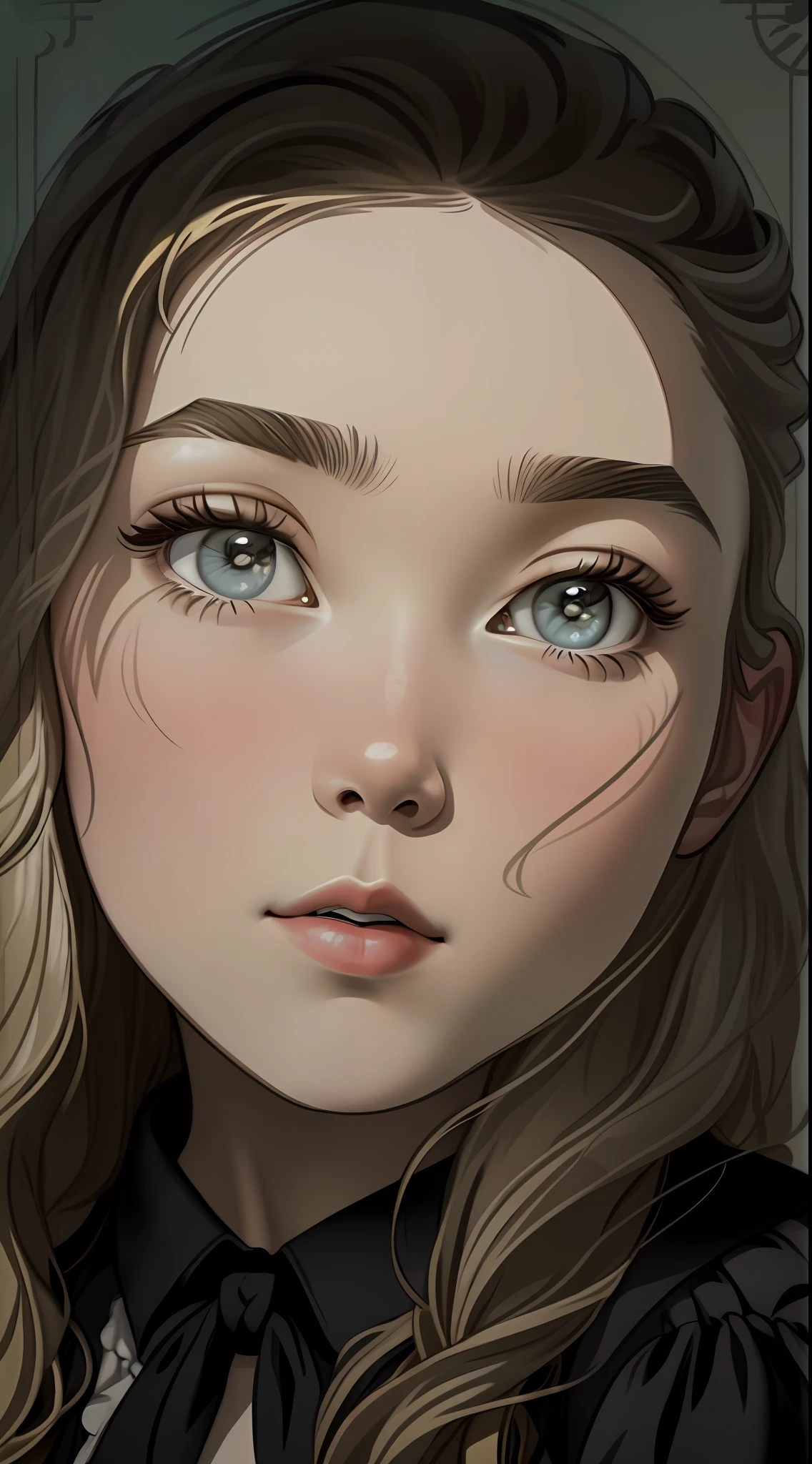 masterpiece, line art of a female character, Florence Pugh shocked expression, detailed country garden background, Art Deco designs,
style by double exposure, no shading, for coloring page, white space, no shadowing,