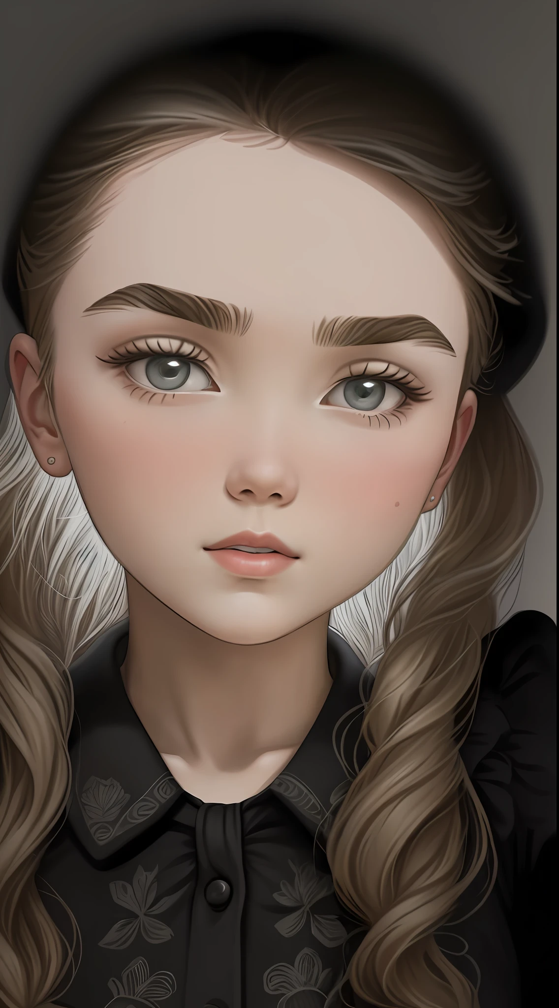 masterpiece, line art of a female character, Florence Pugh shocked expression, detailed country garden background, Art Deco designs,
style by double exposure, no shading, for coloring page, white space, no shadowing,