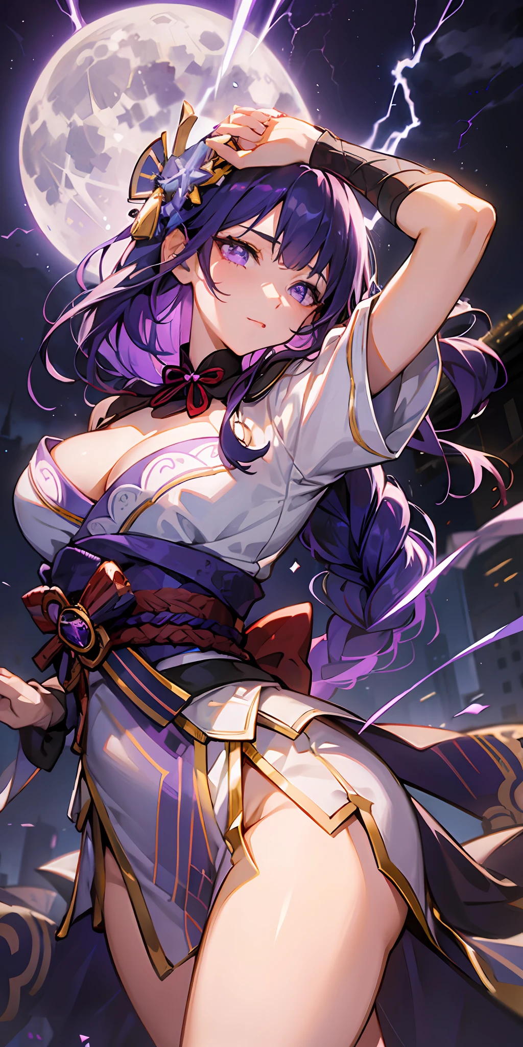 Purple gemstone eyes