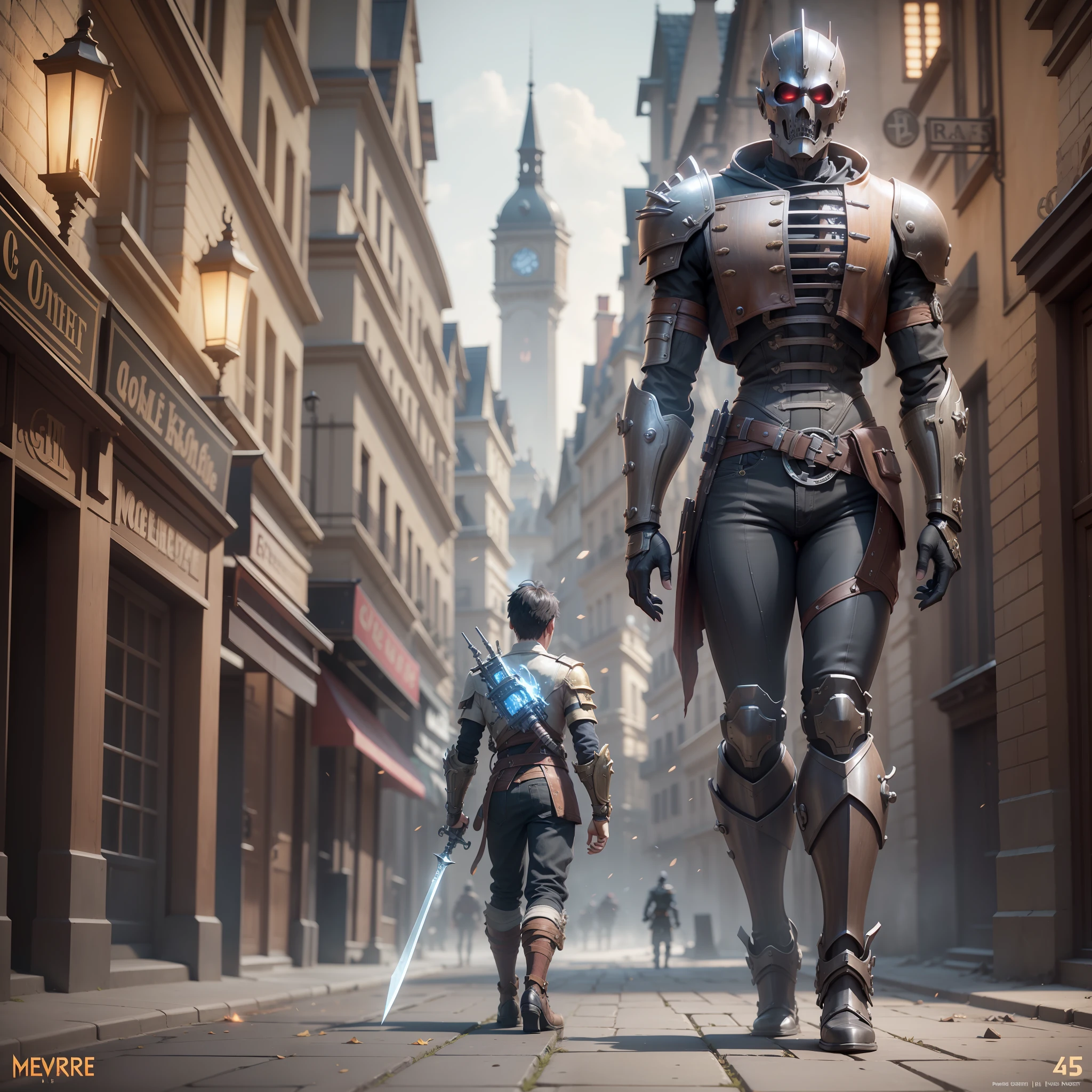 Boy with wooden skin in paris on fire with a sword and a mechanical arm,wooden boy,pinocchio,puppet,french revolution,Gothic,steampunk,Unreal Engine 5 4K UHD image, Unreal Engine 5 », Unreal Engine 5 Tech Demo, menacing. Unreal 5, Unreal Engine 5 Showcase, Unreal Engine 5 Demo, Unreal Engine 5 Detail, Cinematic Unreal Engine 5, Unreal Engine 5 : :