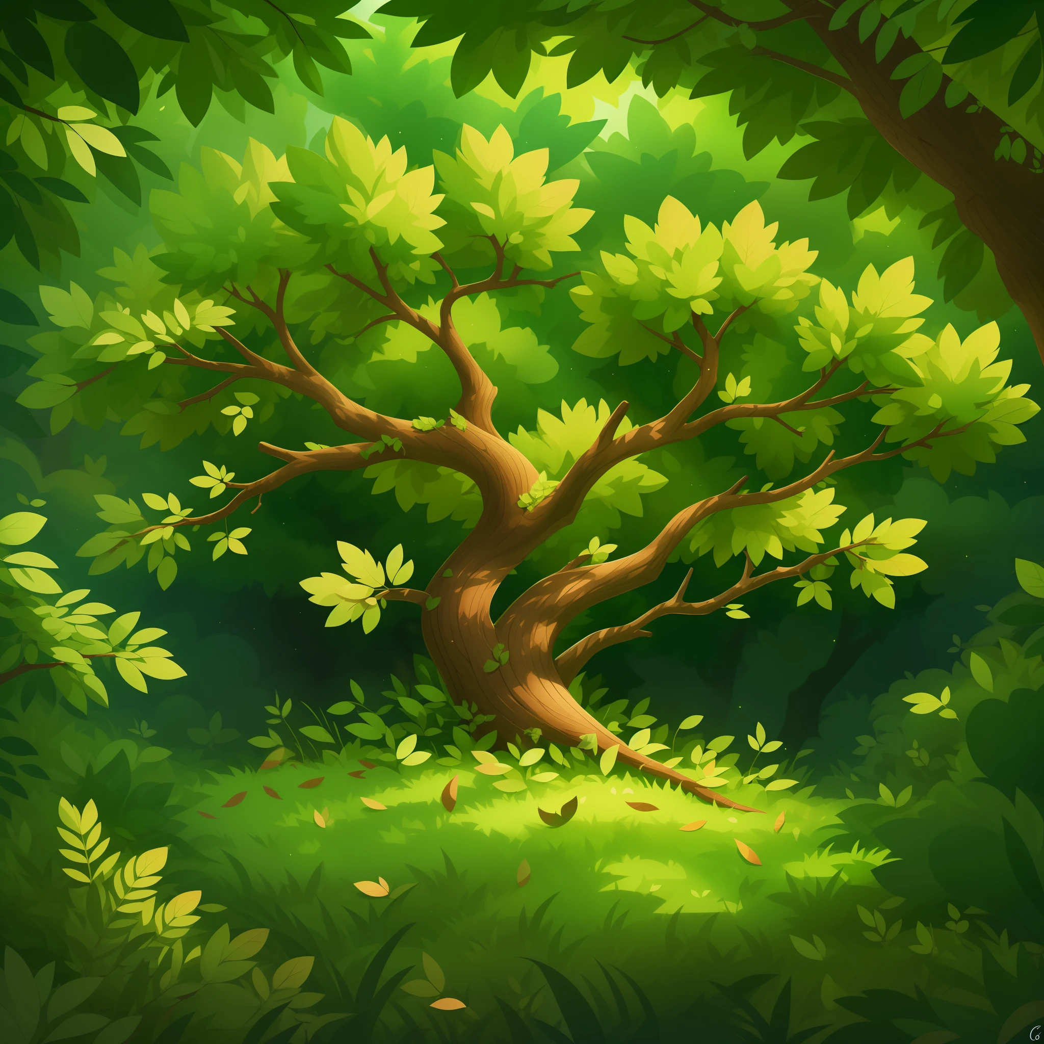 Masterpiece, best quality, (very detailed CG unit 8k wallpaper) (best quality), (best illustration), tree branch, leaves at the tips, black background, super detailed --v6