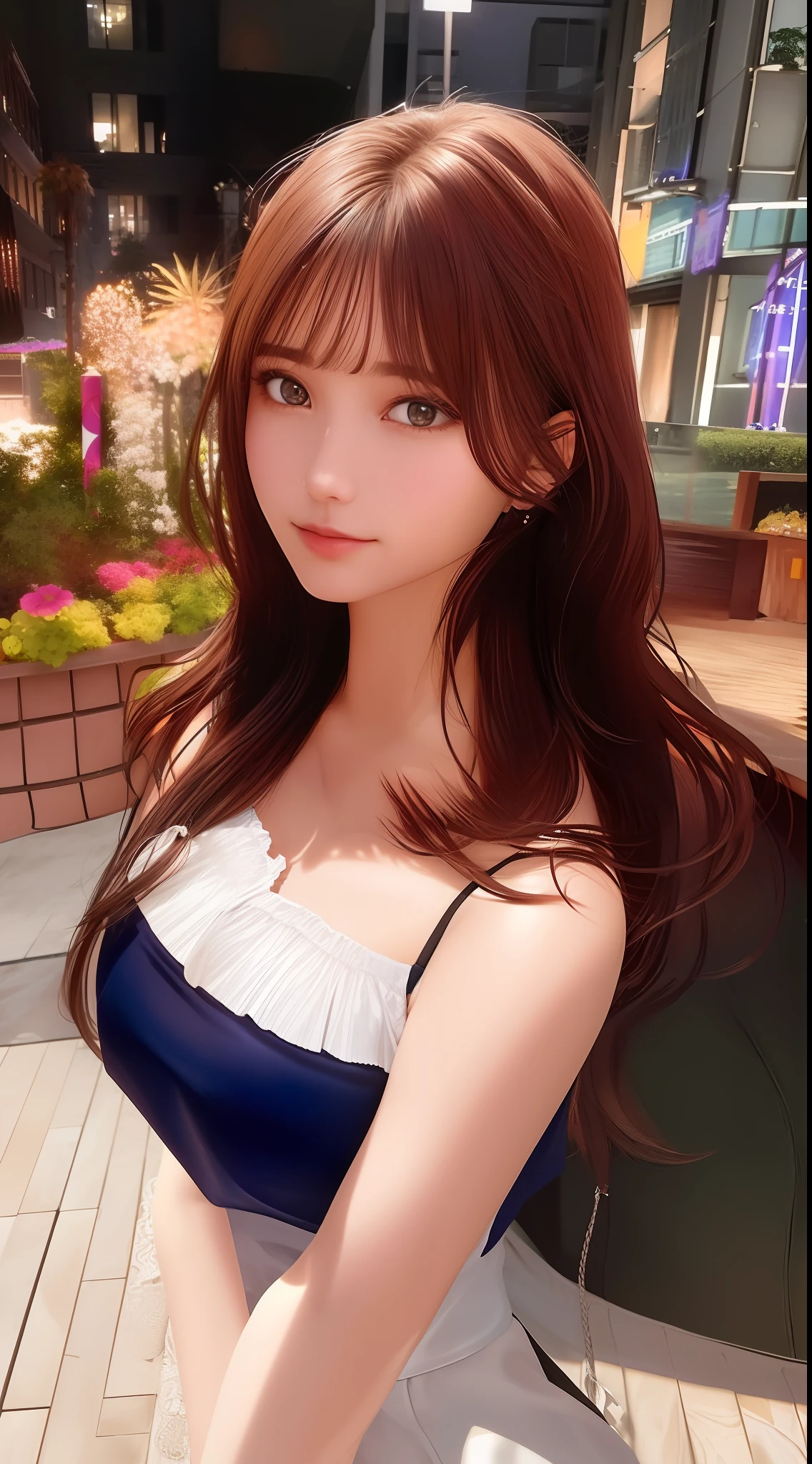 Top quality, masterpiece, high resolution, girl single, beautiful face, body, tyndall effect, photorealistic, dark studio, rim lighting, two-tone lighting, (high definition skin: 1.2), 8k uhd, dslr, soft lighting, high quality, volume lighting, candid, photography, high resolution, 4k, 8k, bokeh, big, big, (hair color: brown hair: 1), micro bikini, string bikini, colorful swimsuit, beautiful girl,
