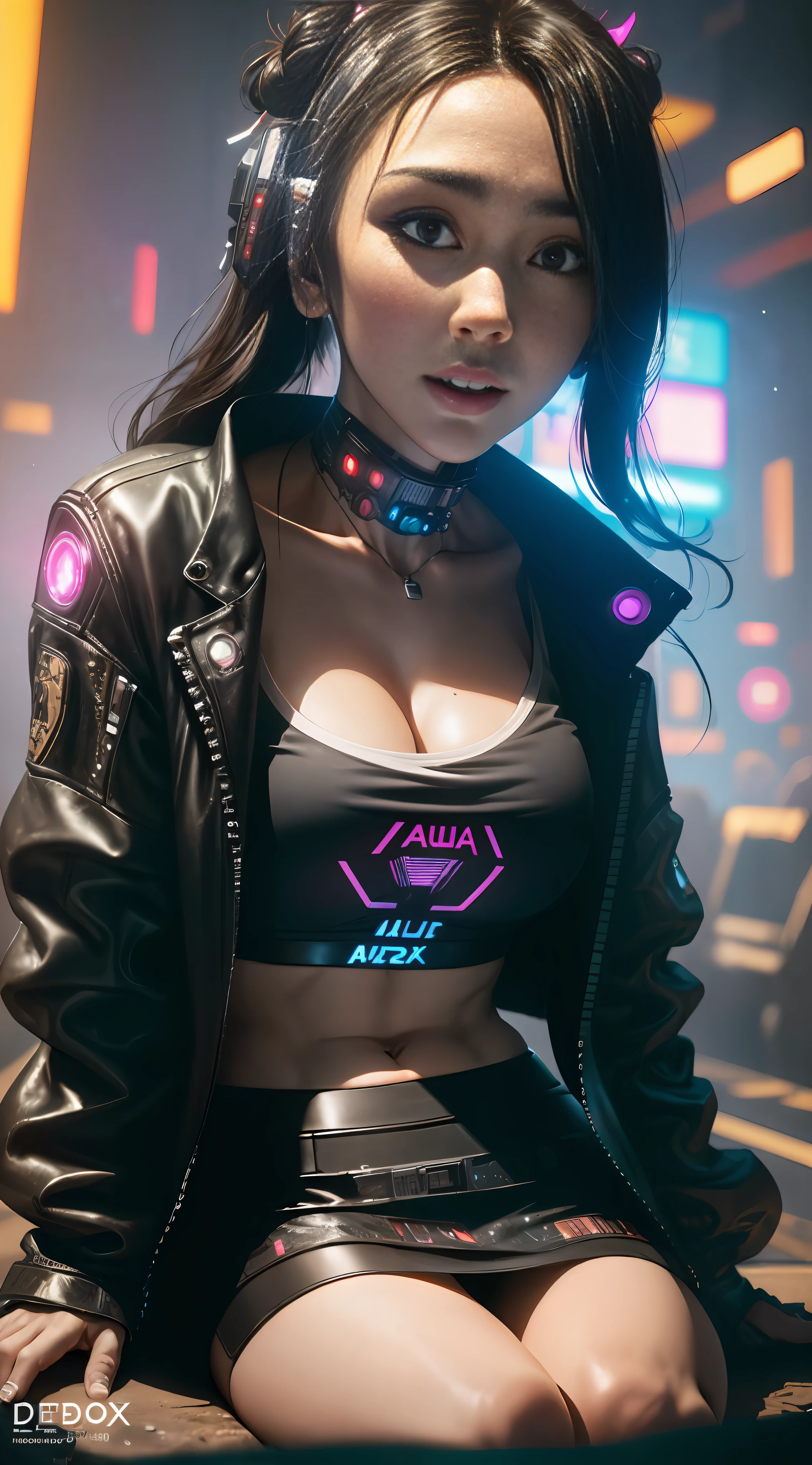 ((Best quality)), ((masterpiece)), (highly detailed:1.3), 3D, beautiful, (cyberpunk:1.6), in space, nebulous, (holding_sex toys:1.3), laser, (1Female mecha:1.3), naked sexy body, facing the audience, bright eyes, naked whole body, (flying, descending, dynamic, motion blur around: 1.4), (huge wings of wicks: 1.6), looking up, glowing_eyes, mecha, panorama, background is earth, nebula, space, particles, Reality, HDR (High Dynamic Range), Ray Tracing, NVIDIA RTX, Super Resolution, Unreal 5, Subsurface Scattering, PBR Textures, Post-Processing, Anisotropic Filtering, Depth of Field, Maximum Clarity and Clarity, Multilayer Textures, Albedo and Specular Maps, Surface Shading, Accurate Simulation of Light-Material Interaction, Perfect Proportions, Octane Render, Two-Tone Lighting, Large Aperture, Low ISO, white balance, rule of thirds, 8K RAW, efficient sub-pixel, sub-pixel volume product, (best quality), (Japanese: 0.5), (Korean: 0.8), (Liu Yi Fei: 1.5) long hair, (large chest: 1.2), (underboob: 1.5), (black transparent lace mini skirt: 1.5)