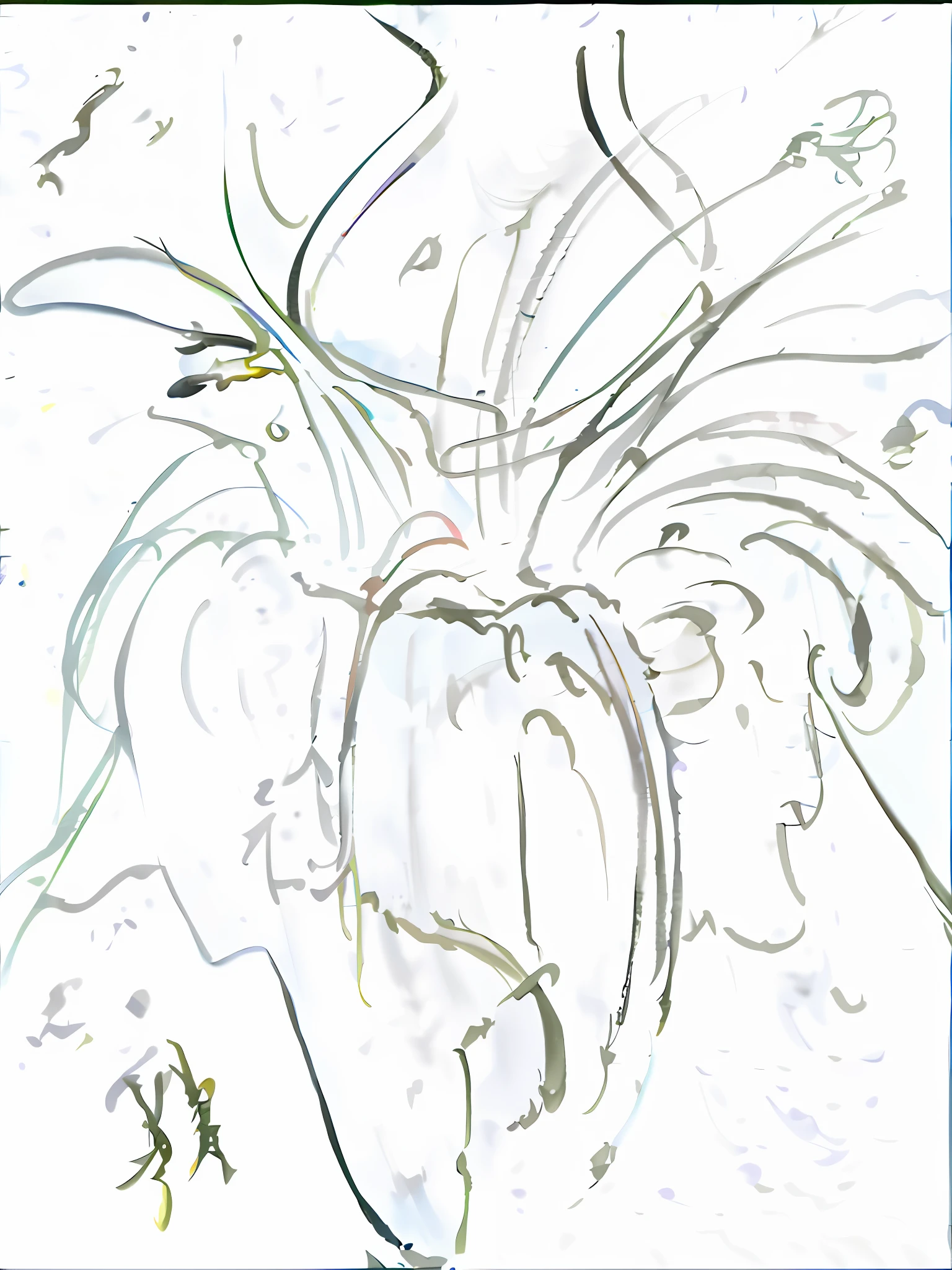 Draw a volcano with anthropomorphic cute elements of snail powder inside, give him specific lines and color, volcano, a volcano, the magma that erupts is red oil, colored