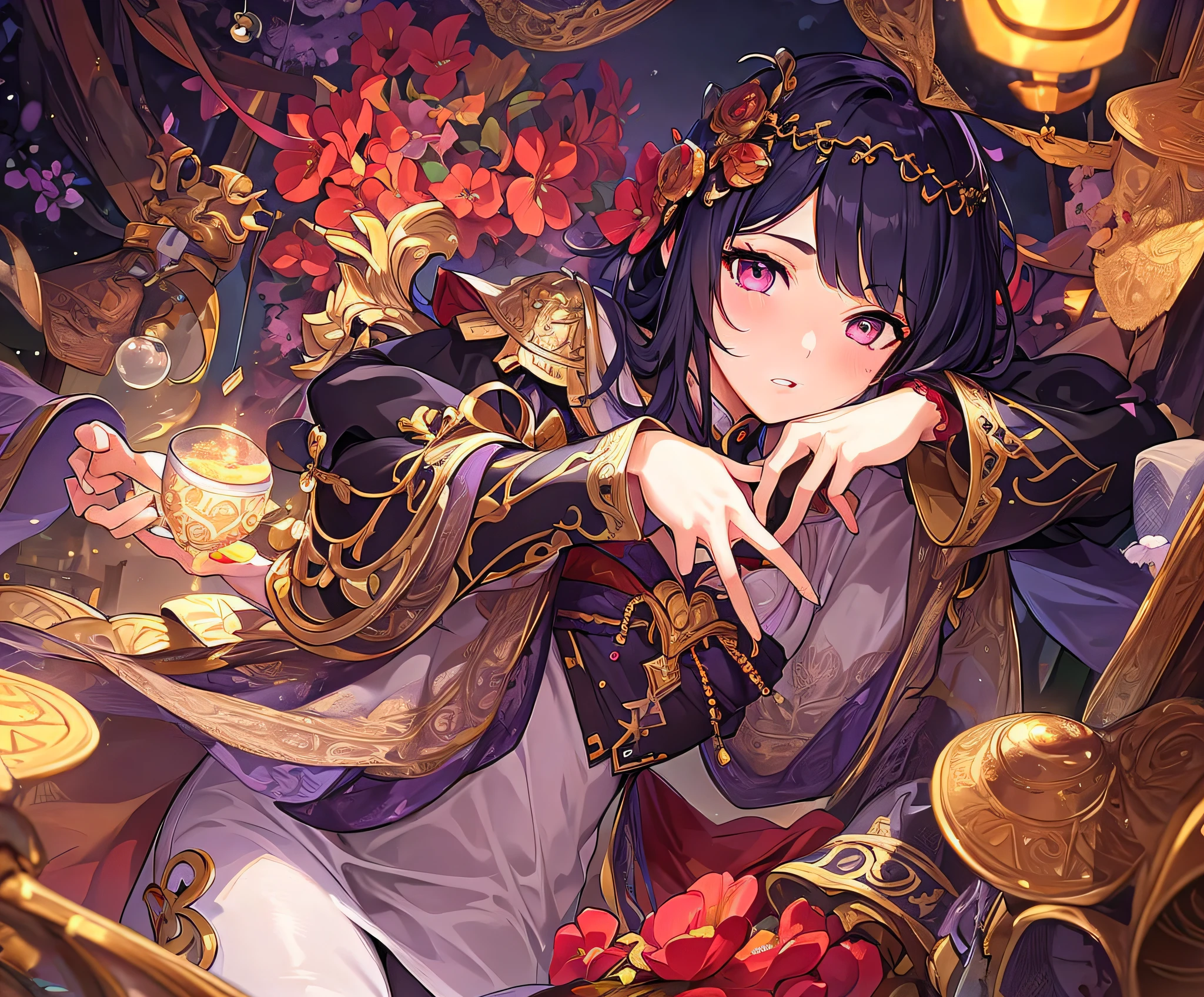 masterpiece:1.2, best quality), realistic, (real picture, intricate details, depth of field), (1girl, solo), make up, parted lips, highly-detailed, perfect face, hands detailed, (skindentation), small waist, tall, glossy coral lips, sexy, blushing,