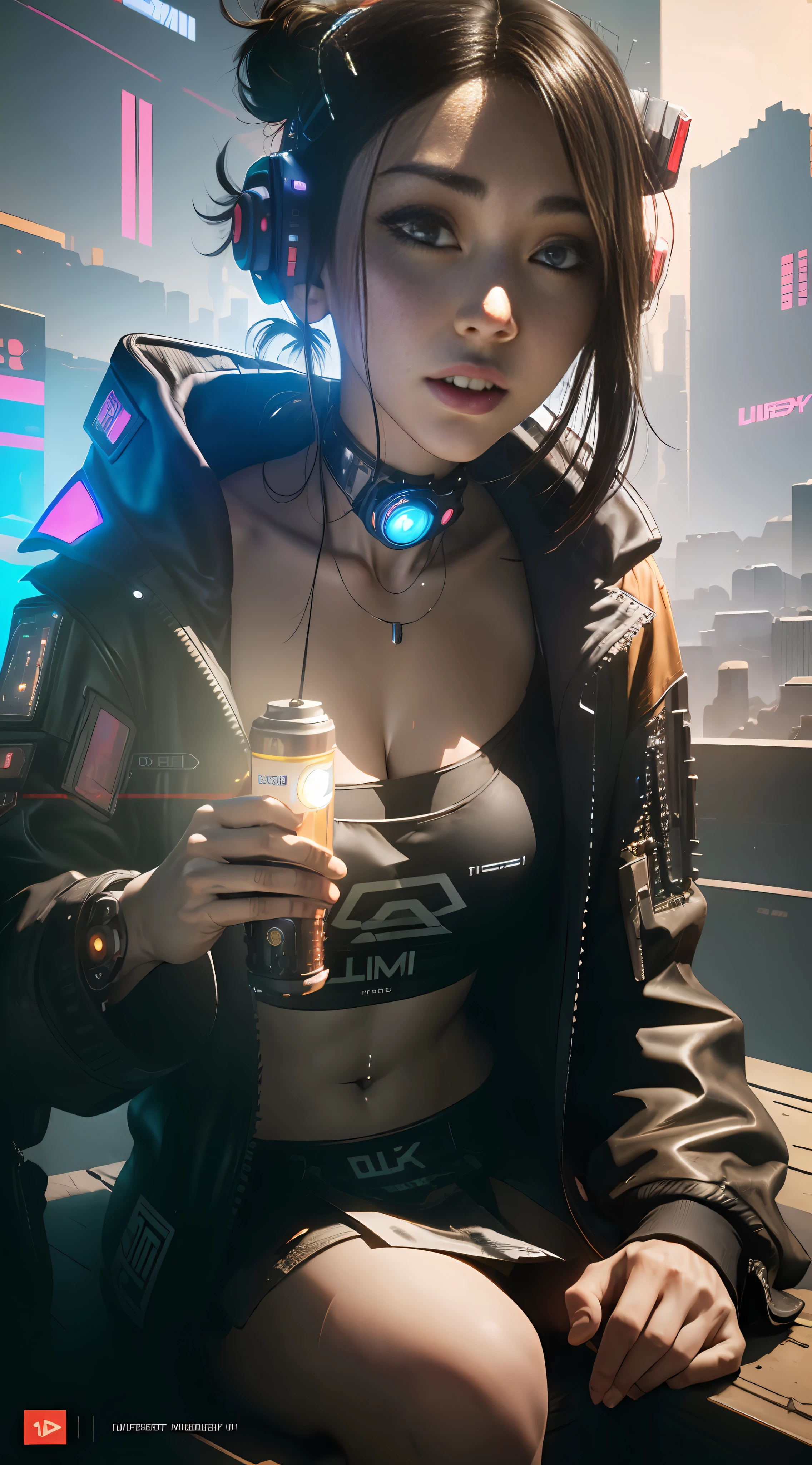 ((Best quality)), ((masterpiece)), (highly detailed:1.3), 3D, beautiful, (cyberpunk:1.6), in space, nebulous, (holding_sex toys:1.3), laser, (1Female mecha:1.3), naked sexy body, facing the audience, bright eyes, naked whole body, (flying, descending, dynamic, motion blur around: 1.4), (huge wings of wicks: 1.6), looking up, glowing_eyes, mecha, panorama, background is earth,  nebula, space, particles, Reality, HDR (High Dynamic Range), Ray Tracing, NVIDIA RTX, Super Resolution, Unreal 5, Subsurface Scattering, PBR Textures, Post-Processing, Anisotropic Filtering, Depth of Field, Maximum Clarity and Clarity, Multilayer Textures, Albedo and Specular Maps, Surface Shading, Accurate Simulation of Light-Material Interaction, Perfect Proportions, Octane Render, Two-Tone Lighting, Large Aperture, Low ISO,  white balance, rule of thirds, 8K RAW, efficient sub-pixel, sub-pixel volume product, (best quality), (Japanese: 0.5), (Korean: 0.8), (Liu Yi Fei: 1.5) long hair, (large chest: 1.2), (underboob: 1.5), (rainbow transparent lace mini skirt: 1.5)