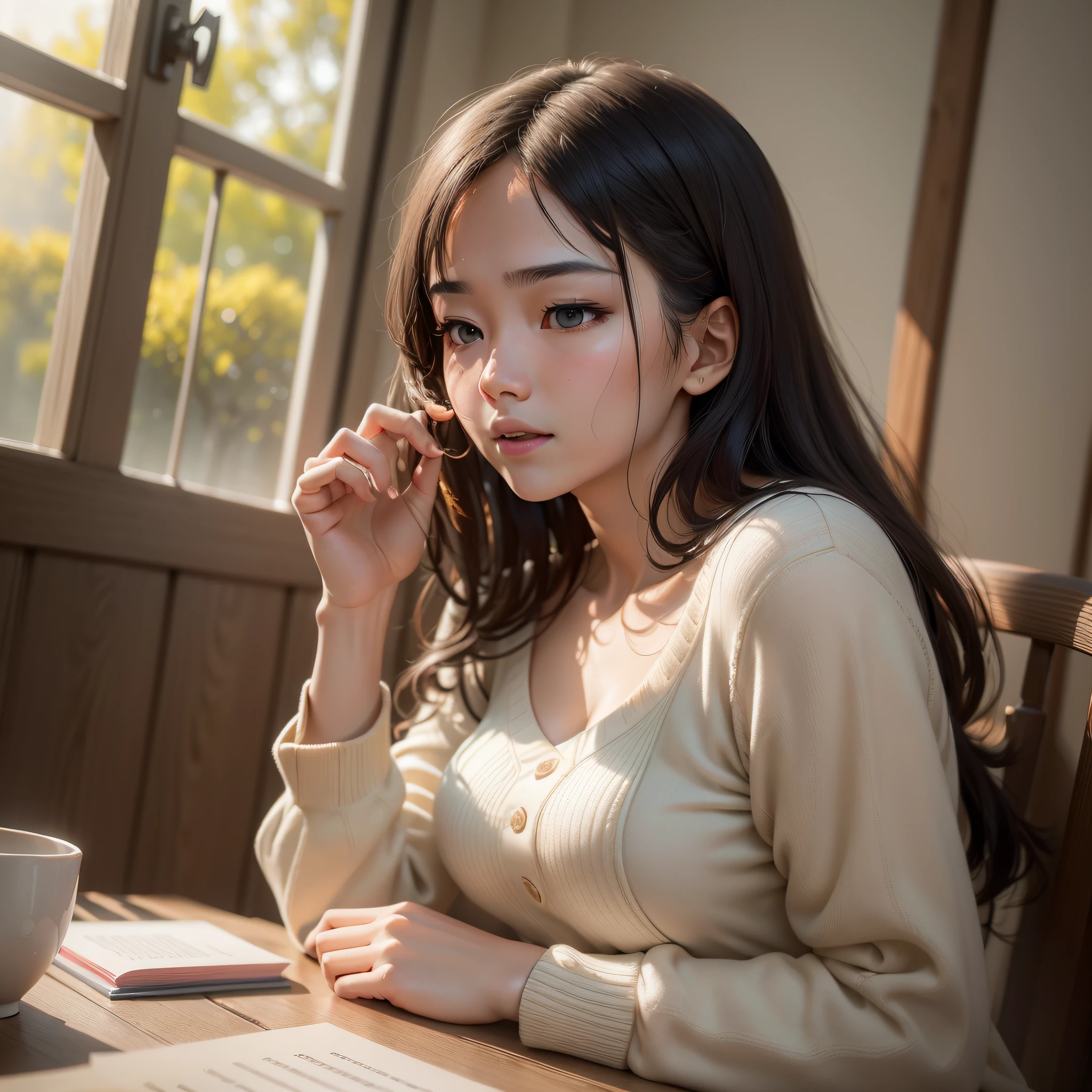 (End of college entrance examination + family + warmth + freeze-frame moment) + lighting rendering + (sophisticated skills, exquisite details, aesthetic and dynamic integration) + (sincere human feelings + delicate scenes + wide-angle lens + soft touch) + (ultra-high resolution + 8K HD + no omissions)