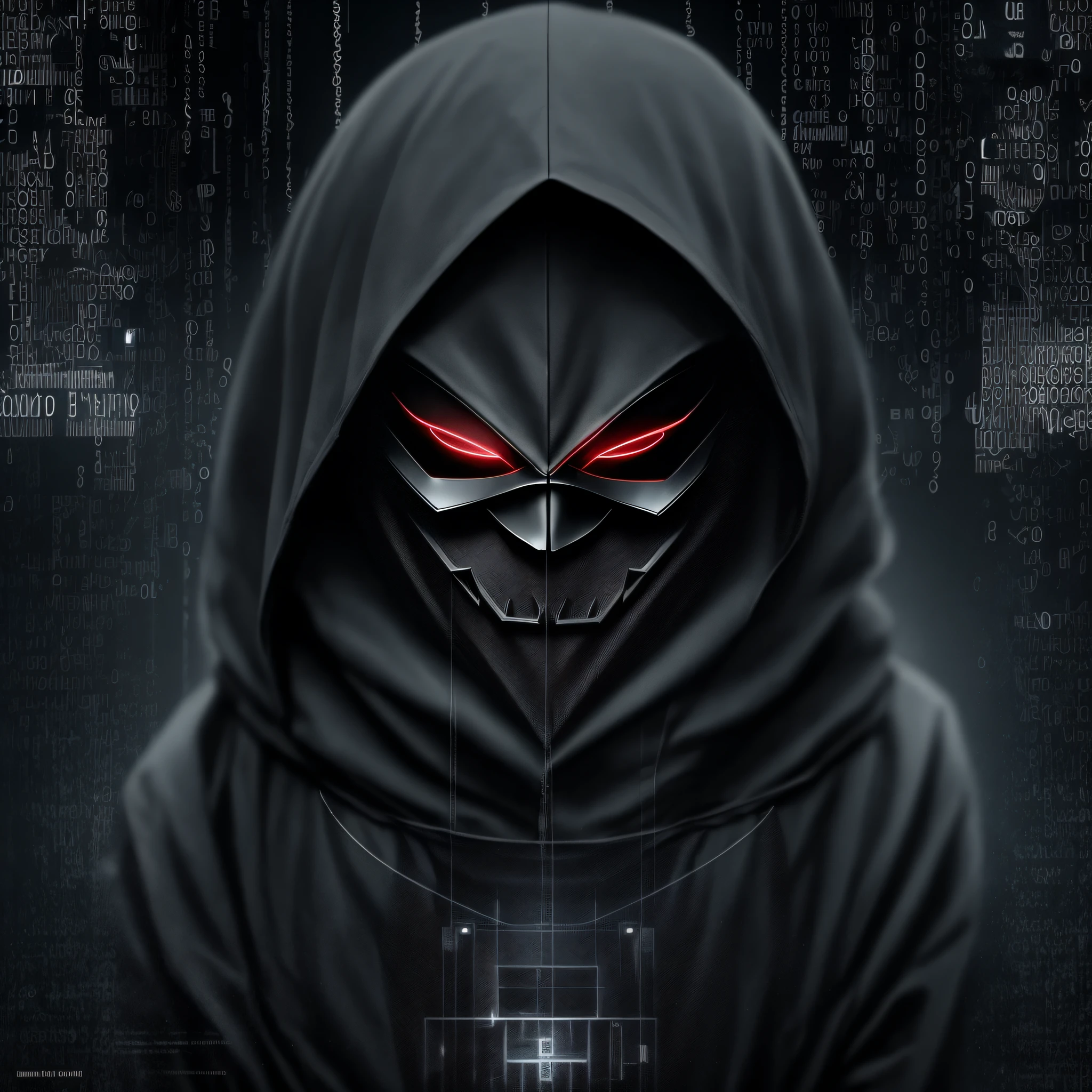 dark art evil hacker,using anonymous mask,darkweb,darkness,obscure,4k --auto --s2