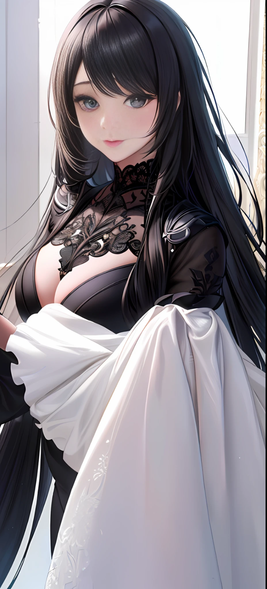 (Original) , (Very detailed wallpaper) , (Best quality) , (Masterpiece) , Photo reality, Realistic, Highly detailed illustrations , Beautiful eyes, (Delicate face) , Perfect detail, (best lighting) , (Ultra intricate detail) , Ultra detail,
Kogal,((Selfie)), ((Black Suit 1.5)),
4K unification, (super detail CG: 1.2), (8K: 1.2), realistic, octane rendering