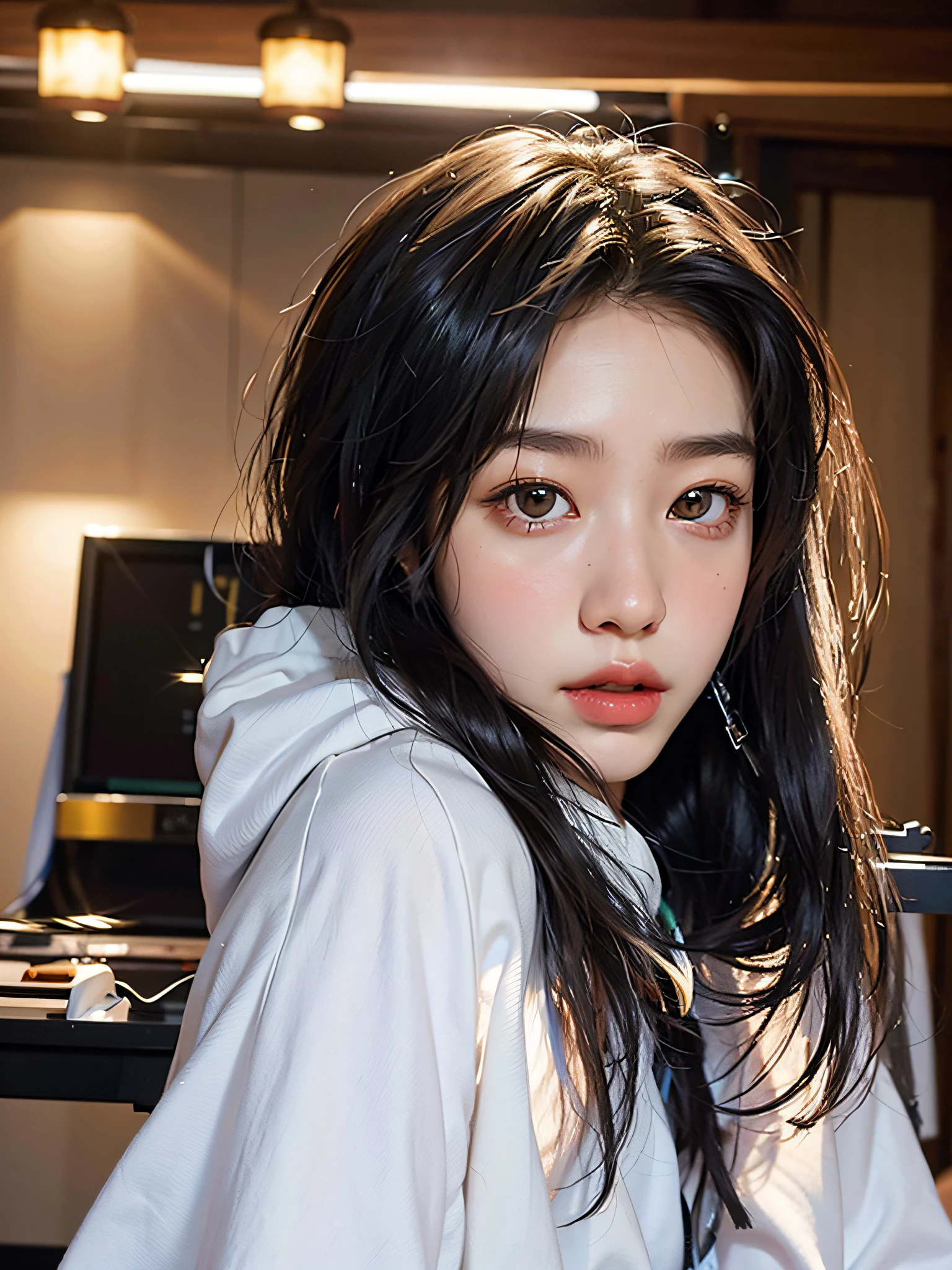 Alafed asian woman with long black hair and white hoodie, Bae Suzy, beautiful Japan woman, Saki Michan, Korean girl, young cute one asian face, gorgeous young Korean woman, one adorable Korean face, cute-fine-face, Zumonchen, Kai Shu-keun, Choi Hong-hwa, Nam Jae-young