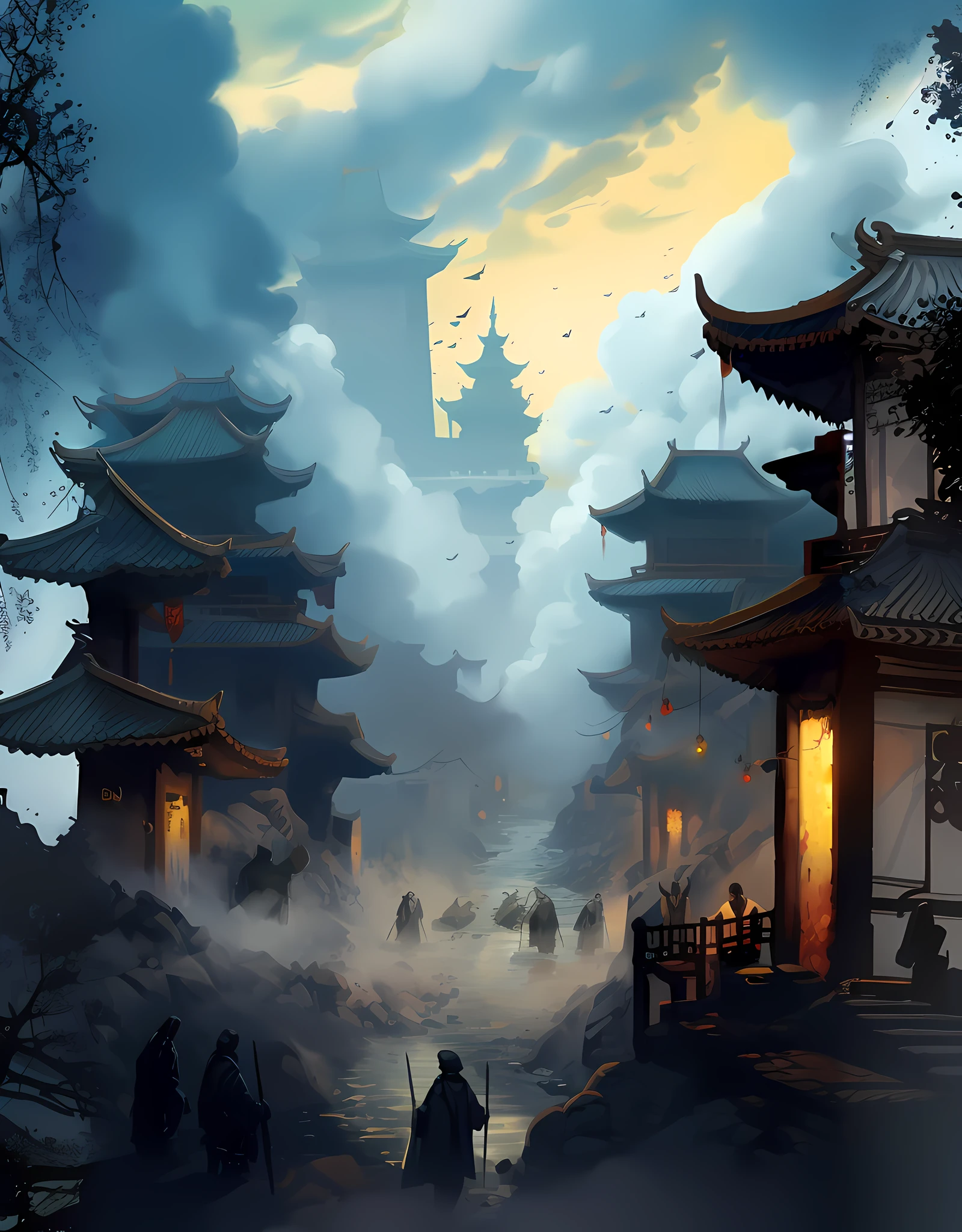 chinese temples,