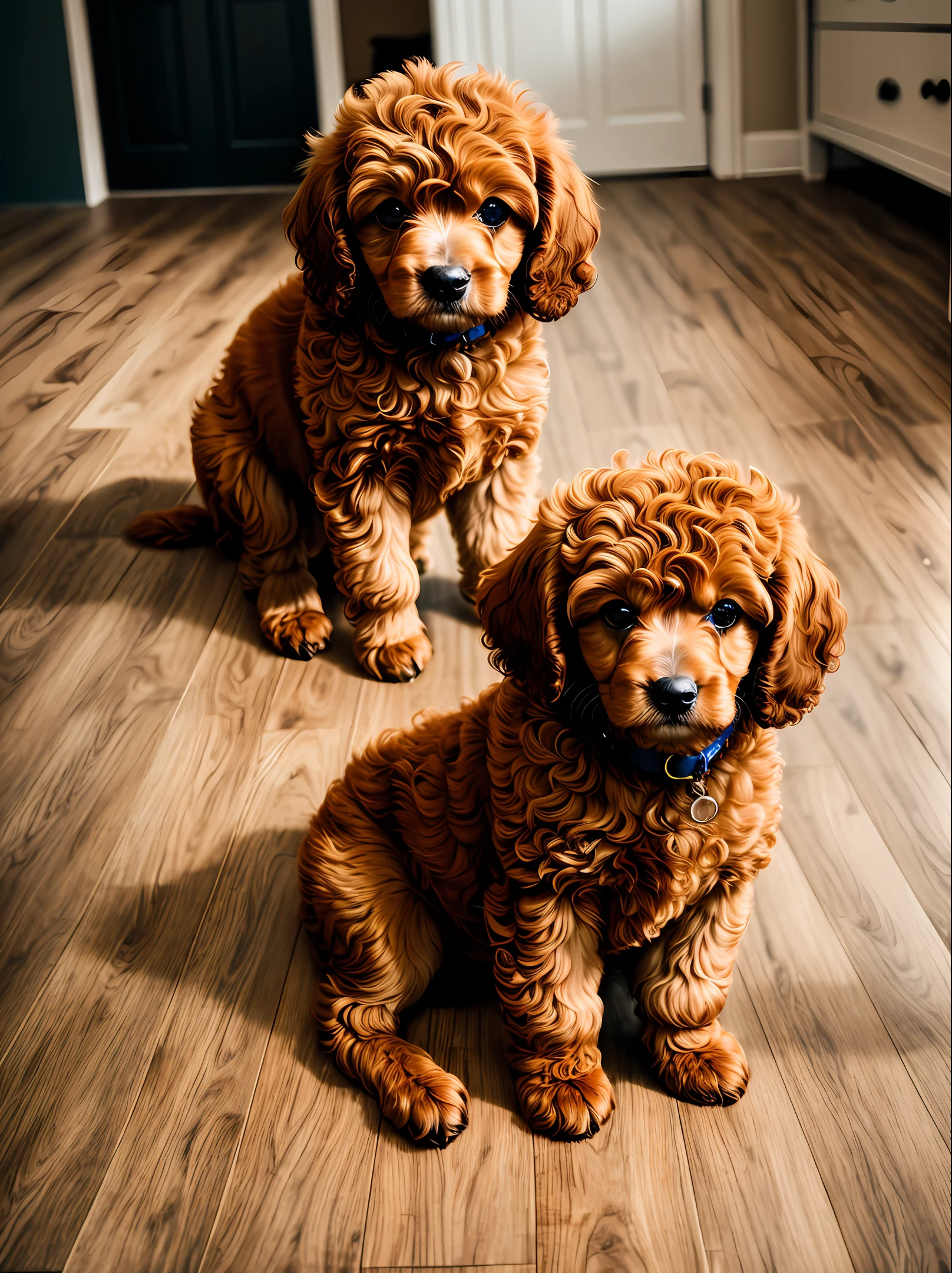 There is a brown poodle sitting on the floor of the room, shot with sony alpha 9, bella, puppy, nugget, shot with canon 8 0 d, shot with canon eos 5 d mark iv, cute dog, shot with canon 5d mk4 , shot with sony a7r camera, shot with canon eos r 6, octa 8k