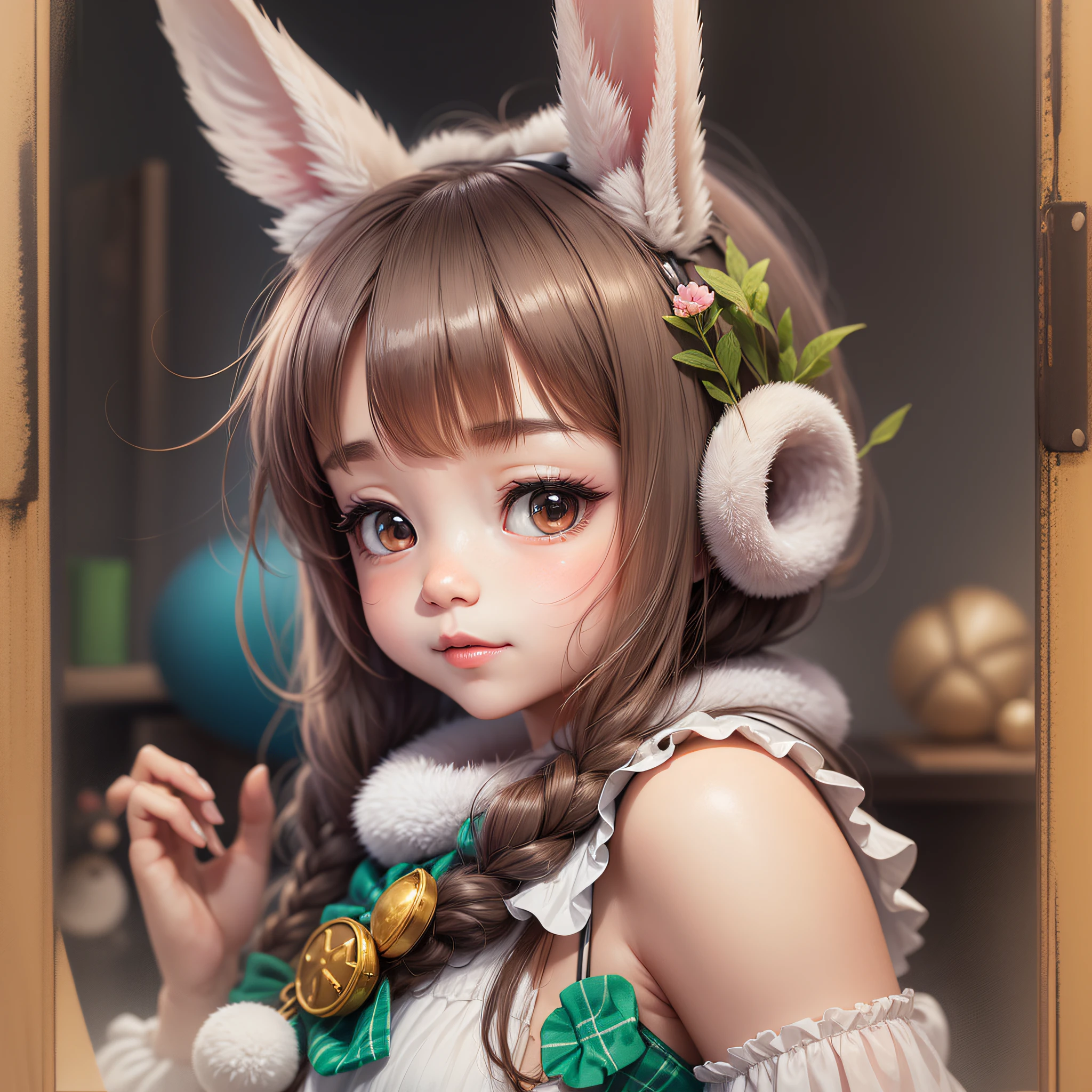 a cute rabbit --auto --s2