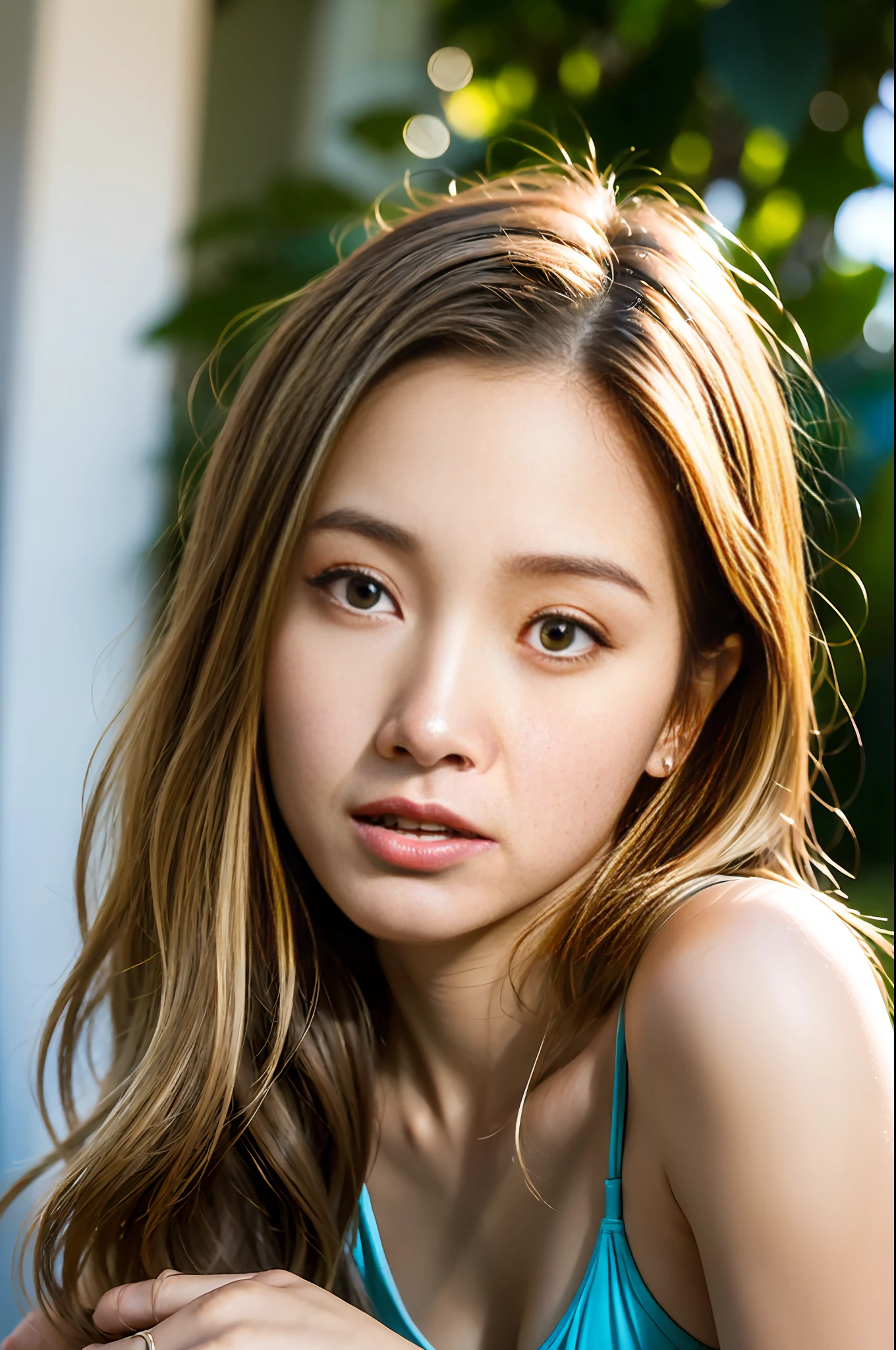 realistic photo, a realistic photo of 18yo girl wearing a bikini, blonde hair, beach, (1girl), (extremely detailed CG unity 8k wallpaper), photo of the most beautiful artwork in the world, professional majestic (photography by Steve McCurry), 8k uhd, dslr, soft lighting, high quality, film grain, Fujifilm XT3 sharp focus, f 5.6, High Detail, Sharp focus, dramatic, (looking at viewer:1.2), (detailed pupils:1.3), (natural light),