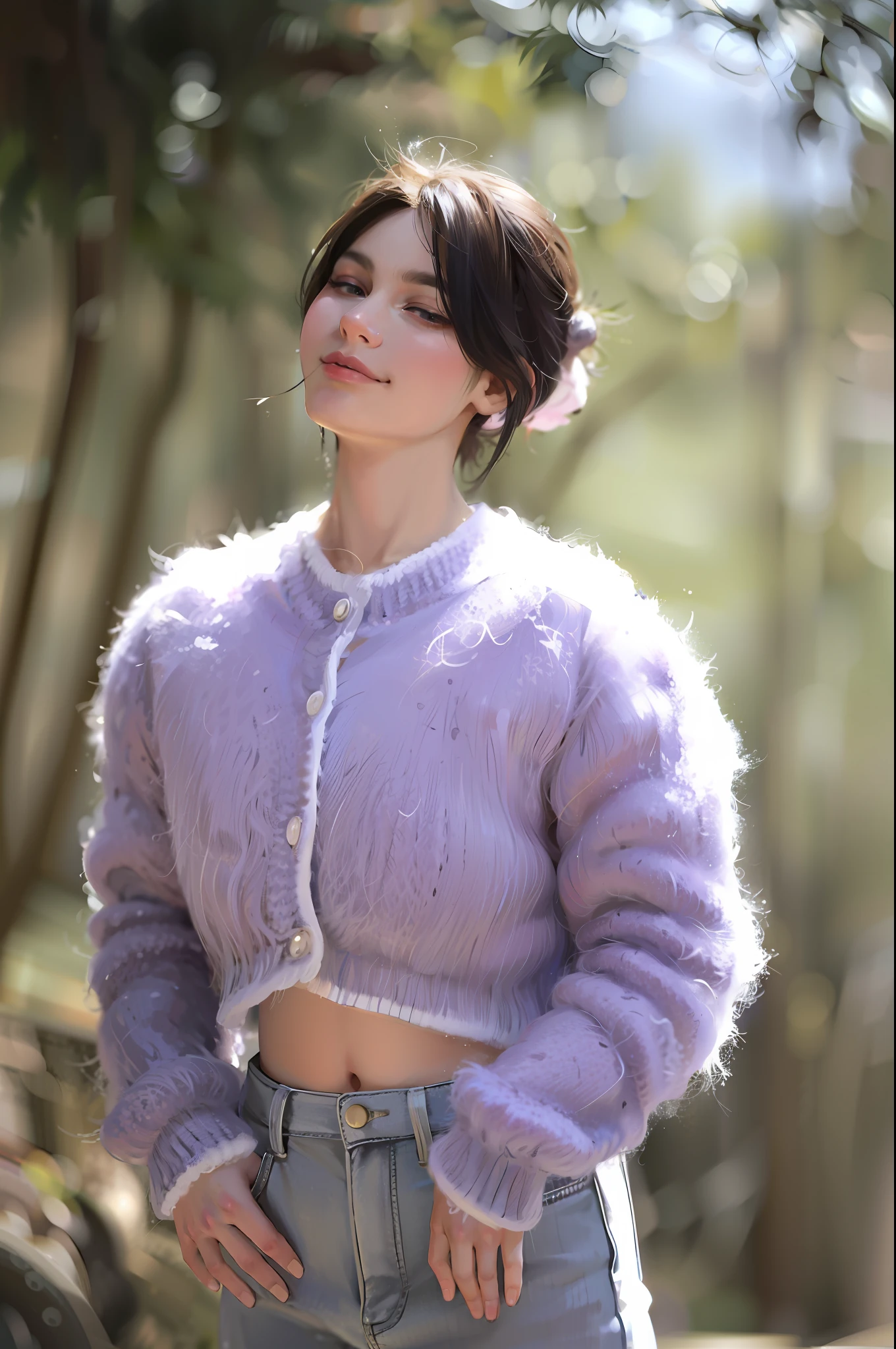Photorealistic photorealism, lifelike, 8K, ultra-clear face,