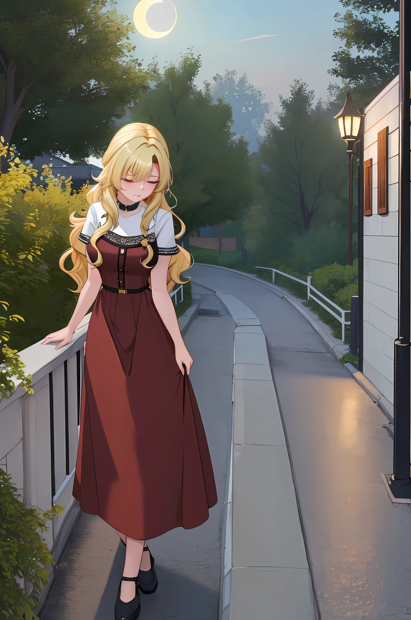 Top quality, one girl, blonde twin tails, earrings in the ears, black ribbon, red collar, black bra, black gloves, black pants, red garter, black fishnet stockings, dirty toilet, everything is dirty - walls and floor, urinals, urine, feces, mouth wide open, tongue sticking out, hands folded behind the head, squatting on the floor, standing on tiptoe, legs open, crotch wet, whole body wet, Water is spilling from the crotch, there is a yellow puddle at the feet, a face that looks like it is about to cry, a pathetic face,