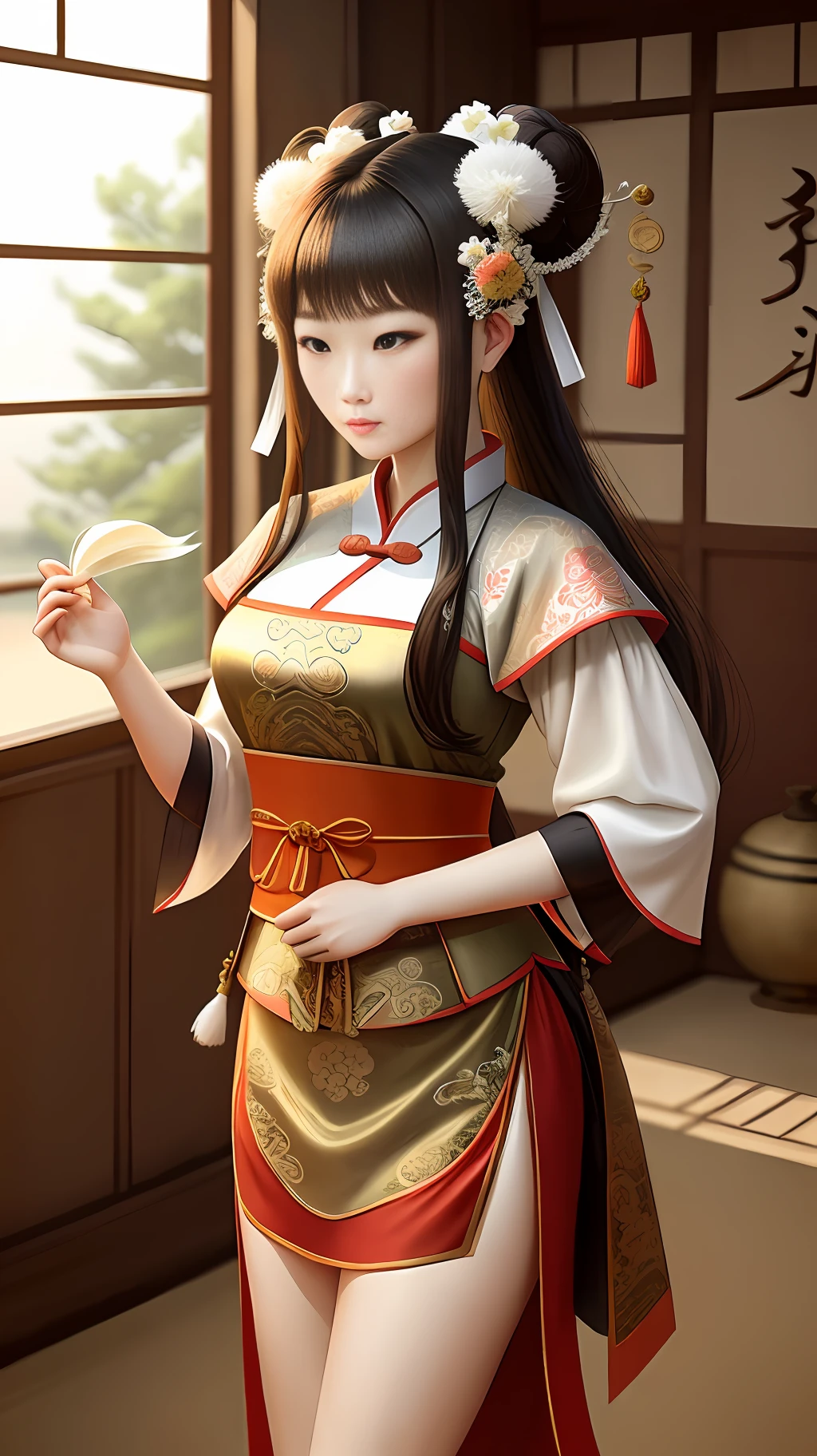 The ancient style of the Tang Dynasty is beautiful