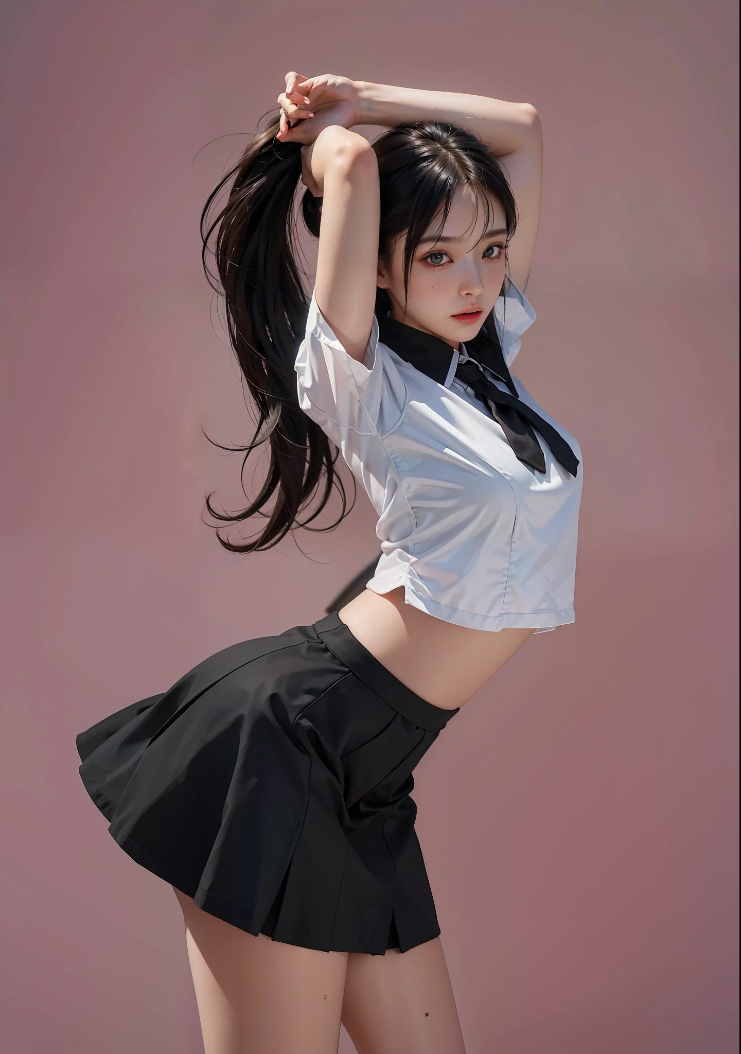 masterpiece, best quality, raw photo, photorealistic, facelight, shiny skin, film grain, chromatic aberration, highres, ultra detailed, finely detail, detailed eyes and face, sharp pupils, realistic pupils, sharp focus