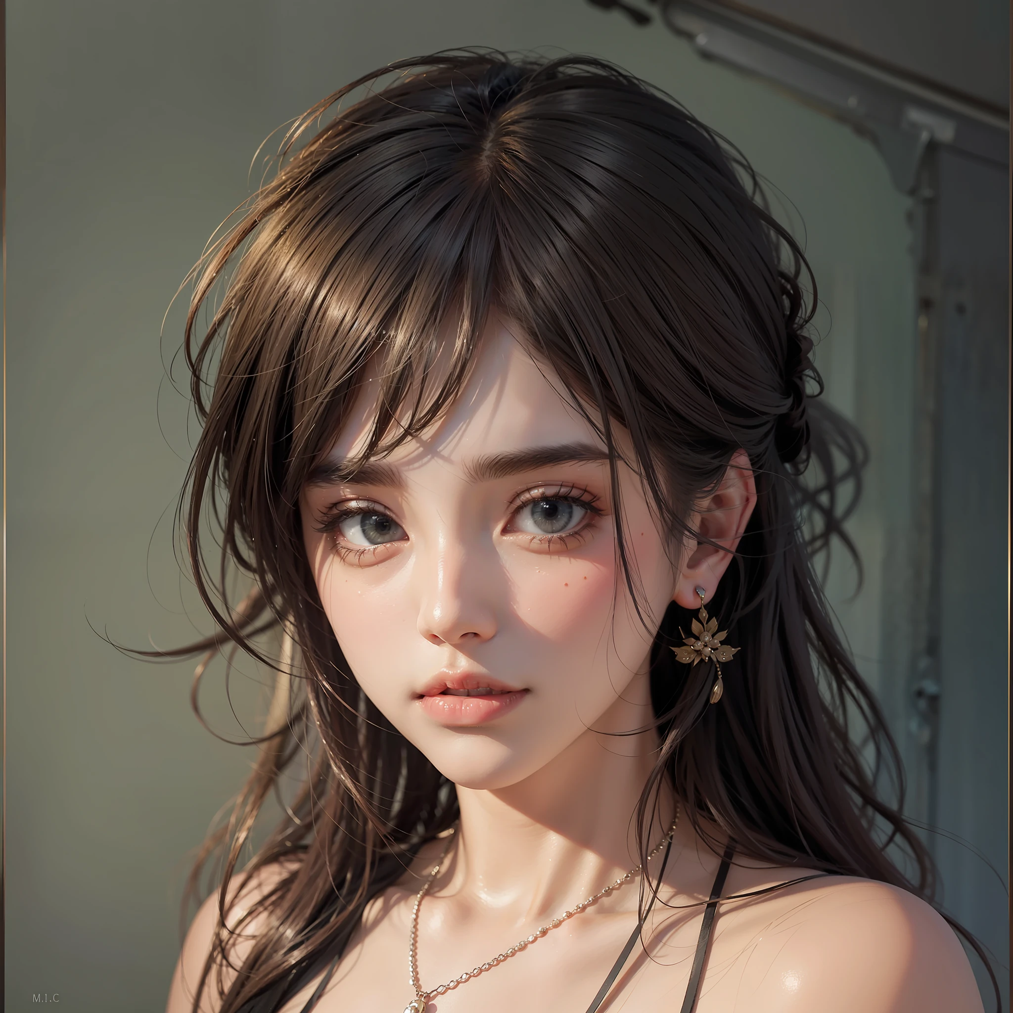 wlop, dalcefo, realistic, painting, delicate eyes --auto --s2