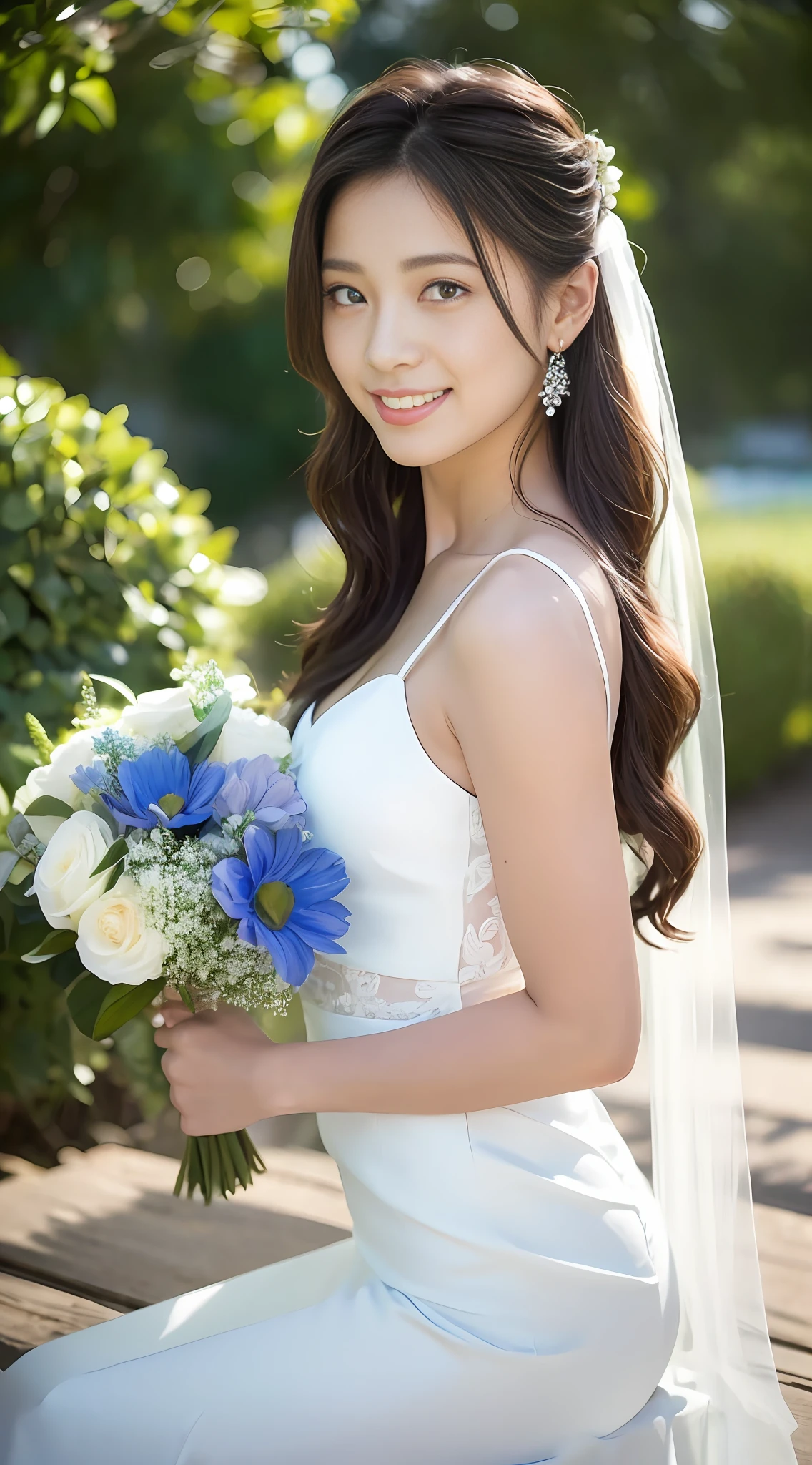 White dress background