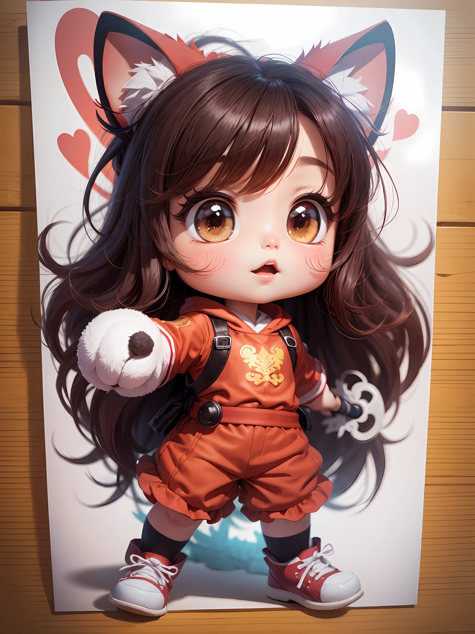 Change her clothes into clothes related to King Teng's Pavilion