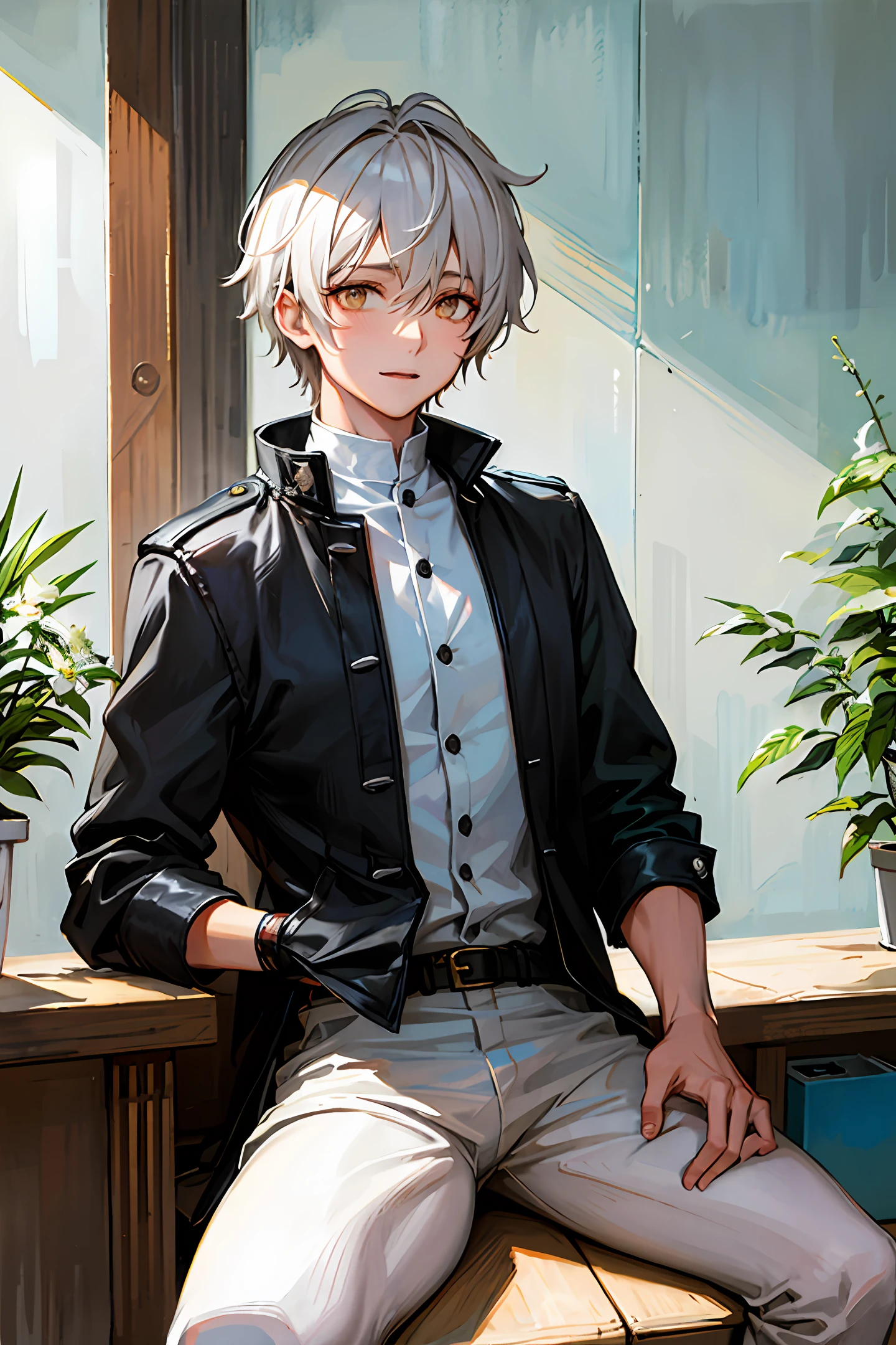 (young, tall, ultra-detailed), solo guy, young 18-20 years old, handsome, tall guy, broad shoulders, short light ash hair, yellow eyes, finely detailed eyes and detailed face, extremely detailed CG unity 8k wallpaper, intricate details, (style-swirlmagic: 0.8), portrait, looking at the viewer, solo, (full height: 0.6), dynamic pose, detailed background, madness in the eyes, floating in the air, fiery spirit, evil to the core, red clouds, spell casting, fireball, dark hooded robe, dark circle, underworld, Warhammer theme bringing false light, dark clouds, floating pieces of dirt, decadence, outgoing evil energy, dark aura, broken shackles, cowboy shot