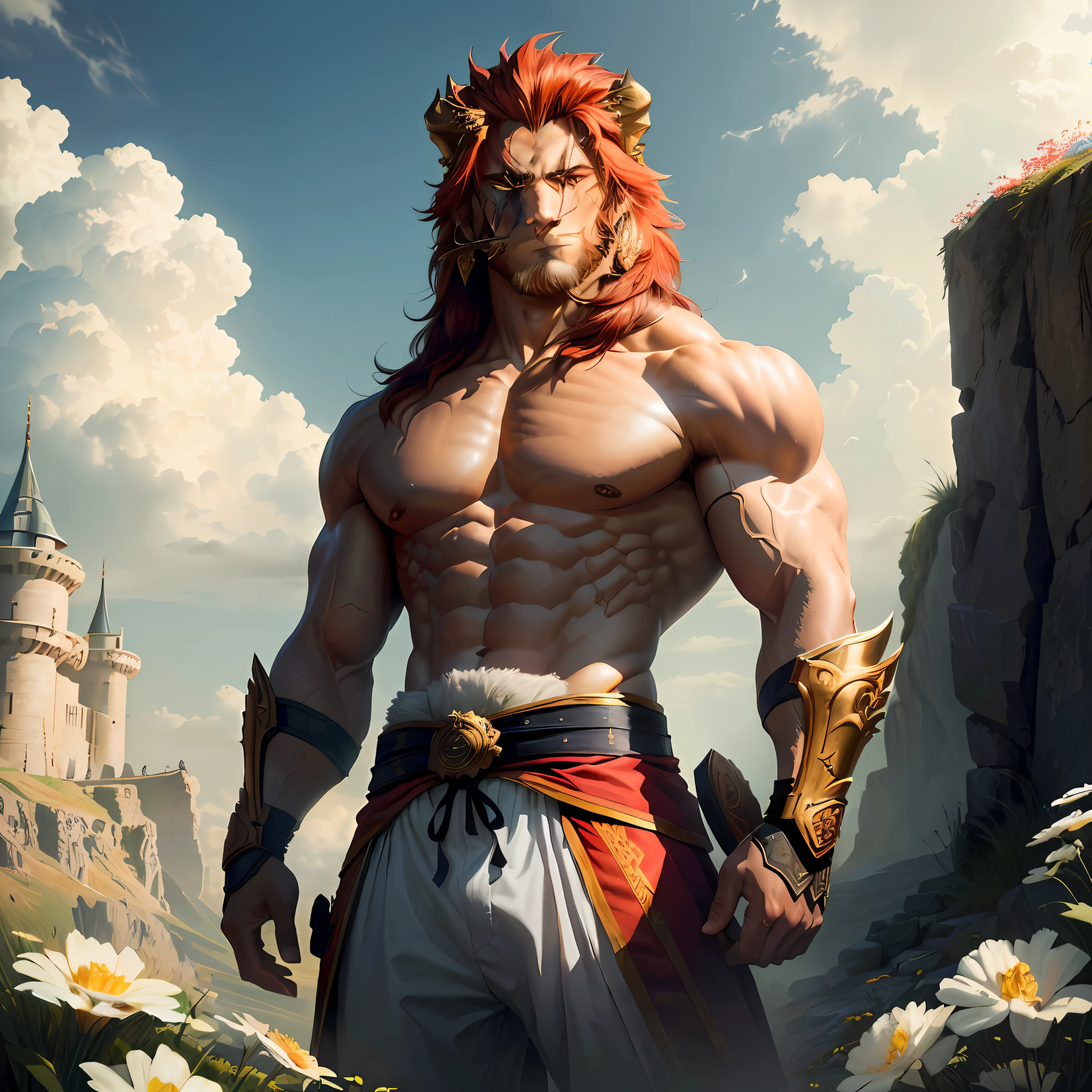 Gilgamesh, the king of Uruk, meets Enkidu, a wild man created by the gods of nature. Intrigued by Enkidu's strength and courage, Gilgamesh decides to challenge him to a fight, believing he is the only one worthy of challenging him in a battle.
Enkidu, for his part, accepts the challenge, hoping to prove his own strength against the legendary king