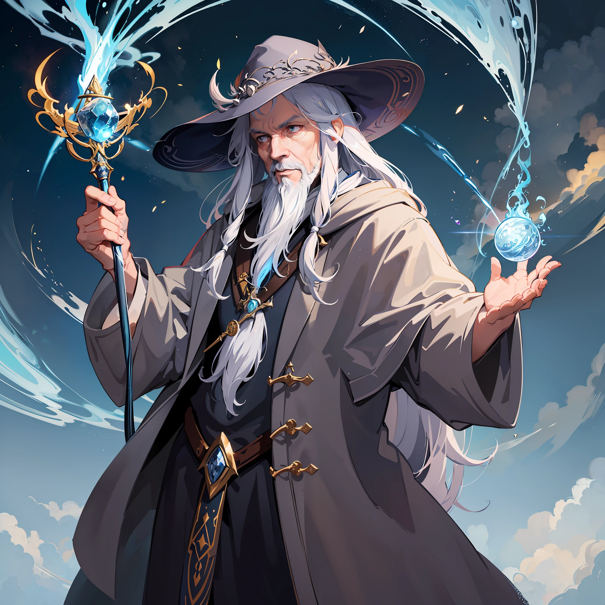Gandalf's Incredible Mag
User
Gandalf using his incredible magical powers. Write in a paragraph
ChatGPT
Gandalf, the wise and powerful wizard of Middle-earth, wields his magical powers with unparalleled dexterity. With his magic rod, he evokes ancestral forces and the elements of nature to create spells of great magnitude. His eyes shine with an intense light and his voice resonates with authority, capable of calming the most violent storms or inflaming the spirits of the discouraged. With a majestic gesture, Gandalf conjures incandescent flames, enveloping his enemies in a whirlwind of fire. He weaves impenetrable protections around fellow travelers and undoes the shadows of darkness with rays of pure light. His wisdom and magical abilities are a source of hope and inspiration to all those who have the honor of witnessing his greatness. Gandalf is a force of nature, a tireless guardian of good, and his magical power is truly legendary. --auto --s2