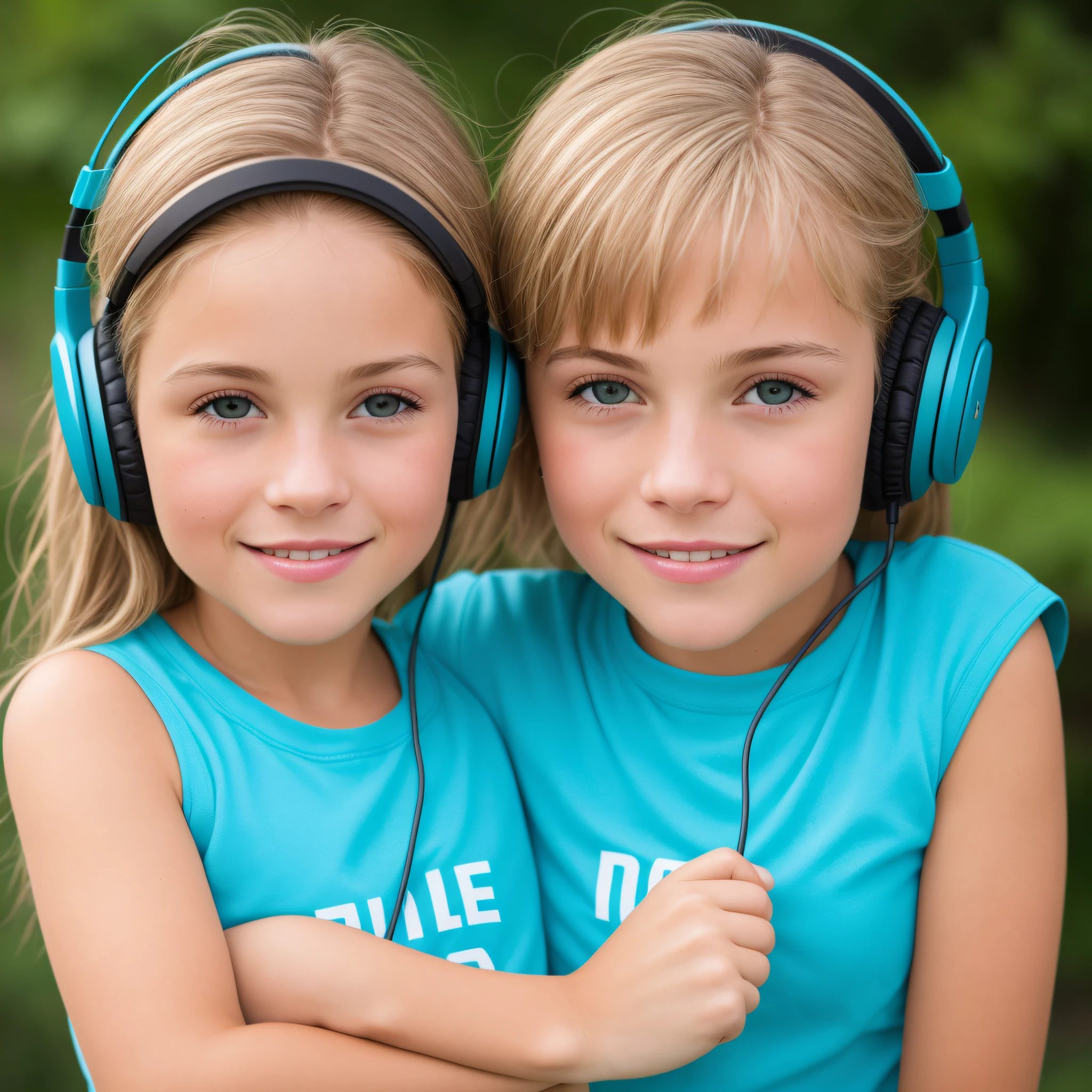 teal background, digital RAW color photo with extremely high details, close-up of a hyper-detailed portrait of a BLONDE CHILD WITH STRAIGHT HAIR beautiful, perfect body, ((using wireless headphones)), HDR, 8k resolution, smooth, (blur): 1.7, (warm and soft ambient light):1.8, atmosphere, realistic, (volumetric mist):1.6, depth of field, side lighting, photographed on a Kodak box camera