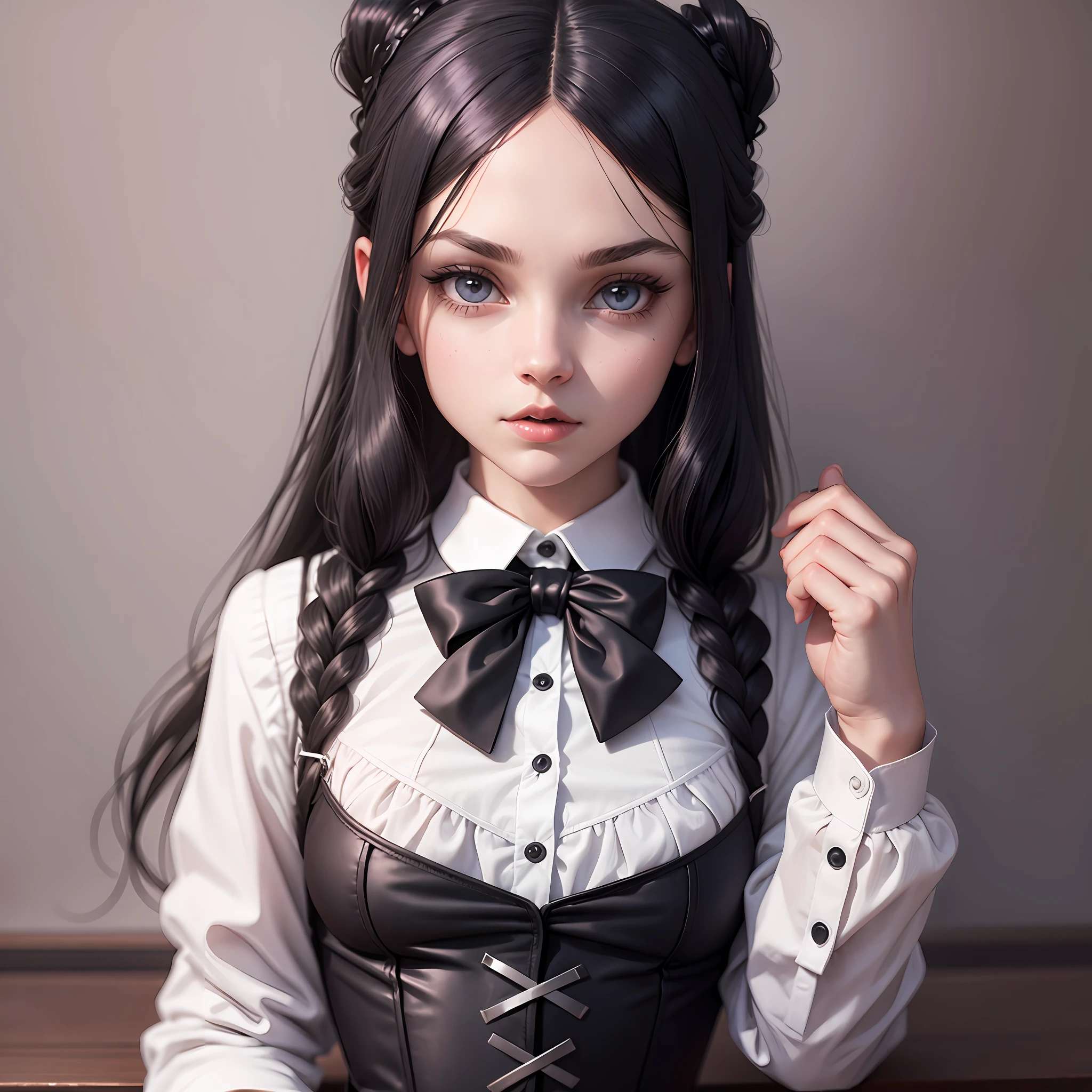 wednesday addams with sexy clothes --auto --s2